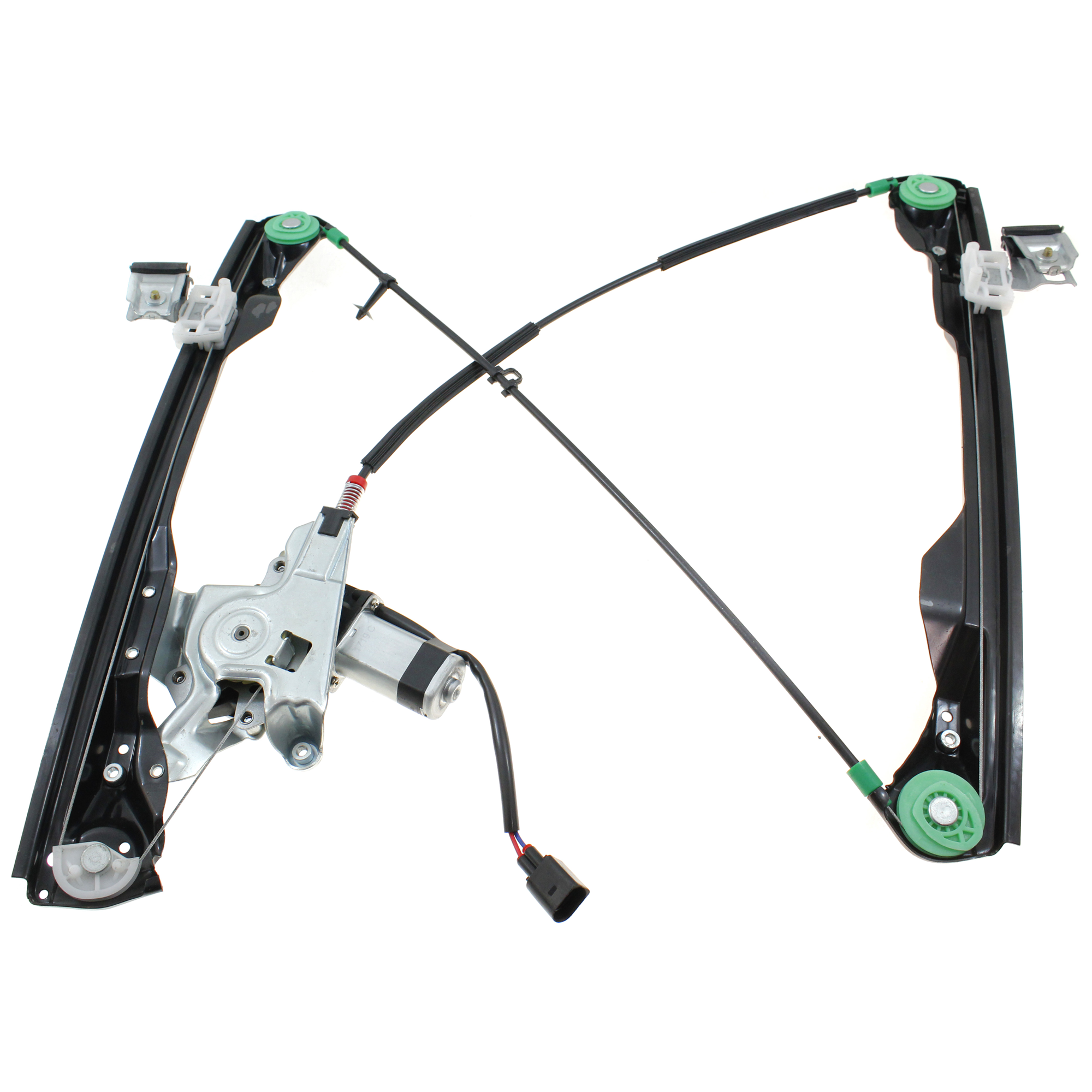 AM FOCUS 08-10 FRONT WINDOW REGULATOR LH Power w Motor Coupe SKU JF462976 OEM 8S4Z6323201BA