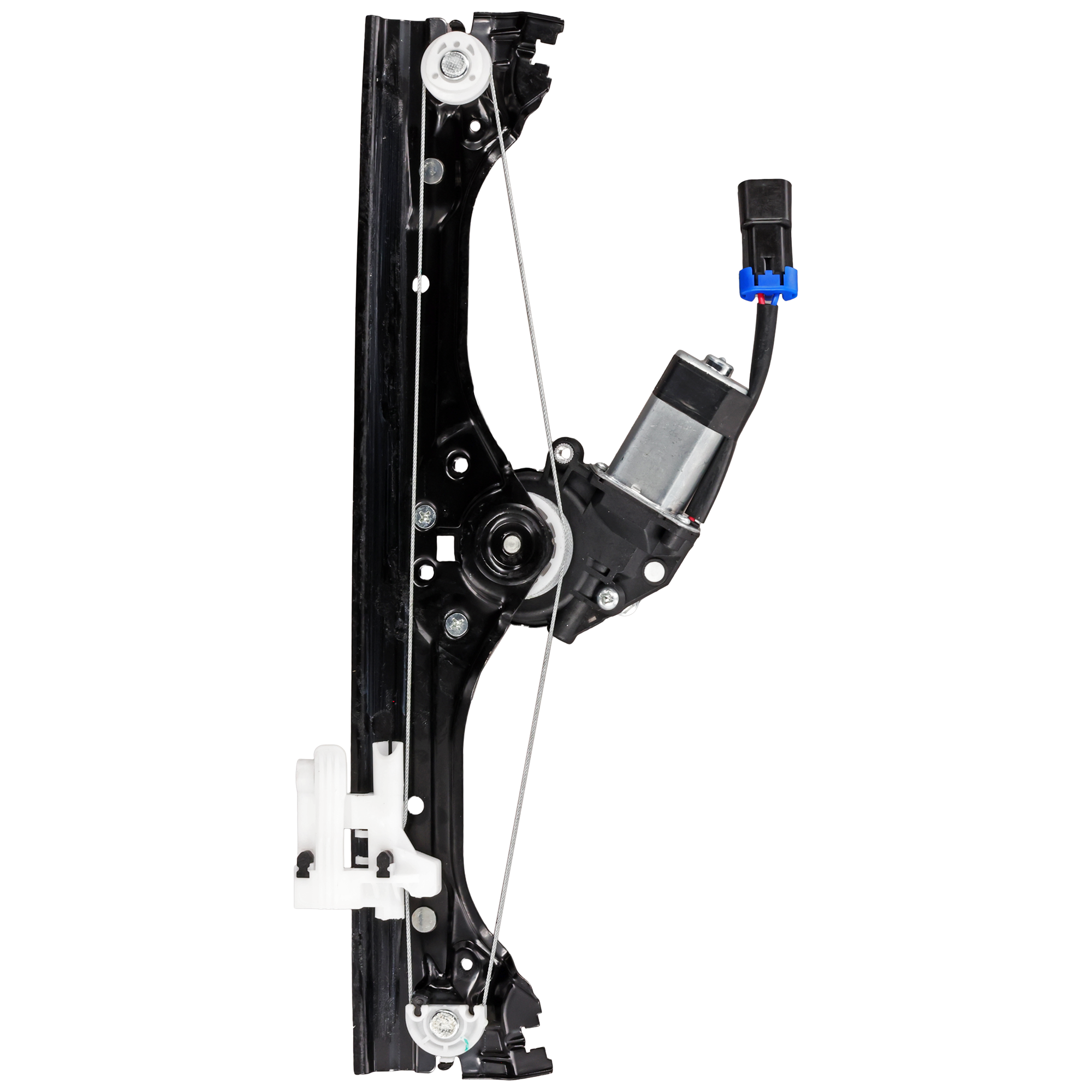 AM FIAT 500-12-19 FRONT WINDOW REGULATOR RH Power w Motor Hatchback SKU JF462977 Partslink FI1351100 OEM 68070266AE