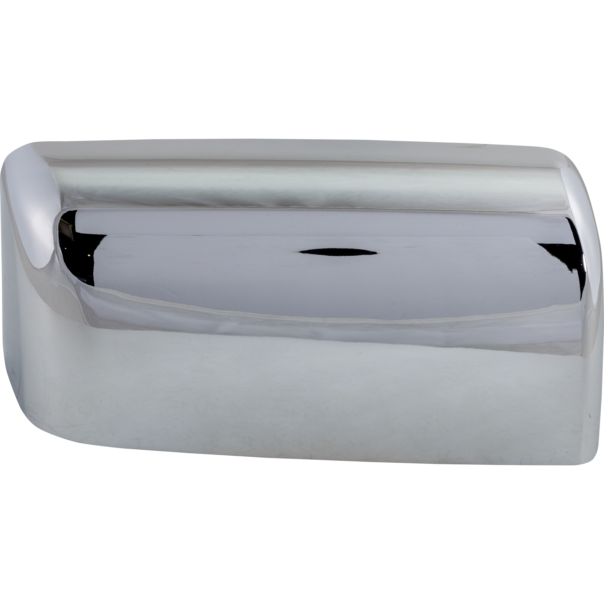 AM F 150-07-14 MIRROR COVER RH Towing w o Signal Light Chrome SKU JF47170005 Partslink FO1327123 OEM 8L3Z17D742AA