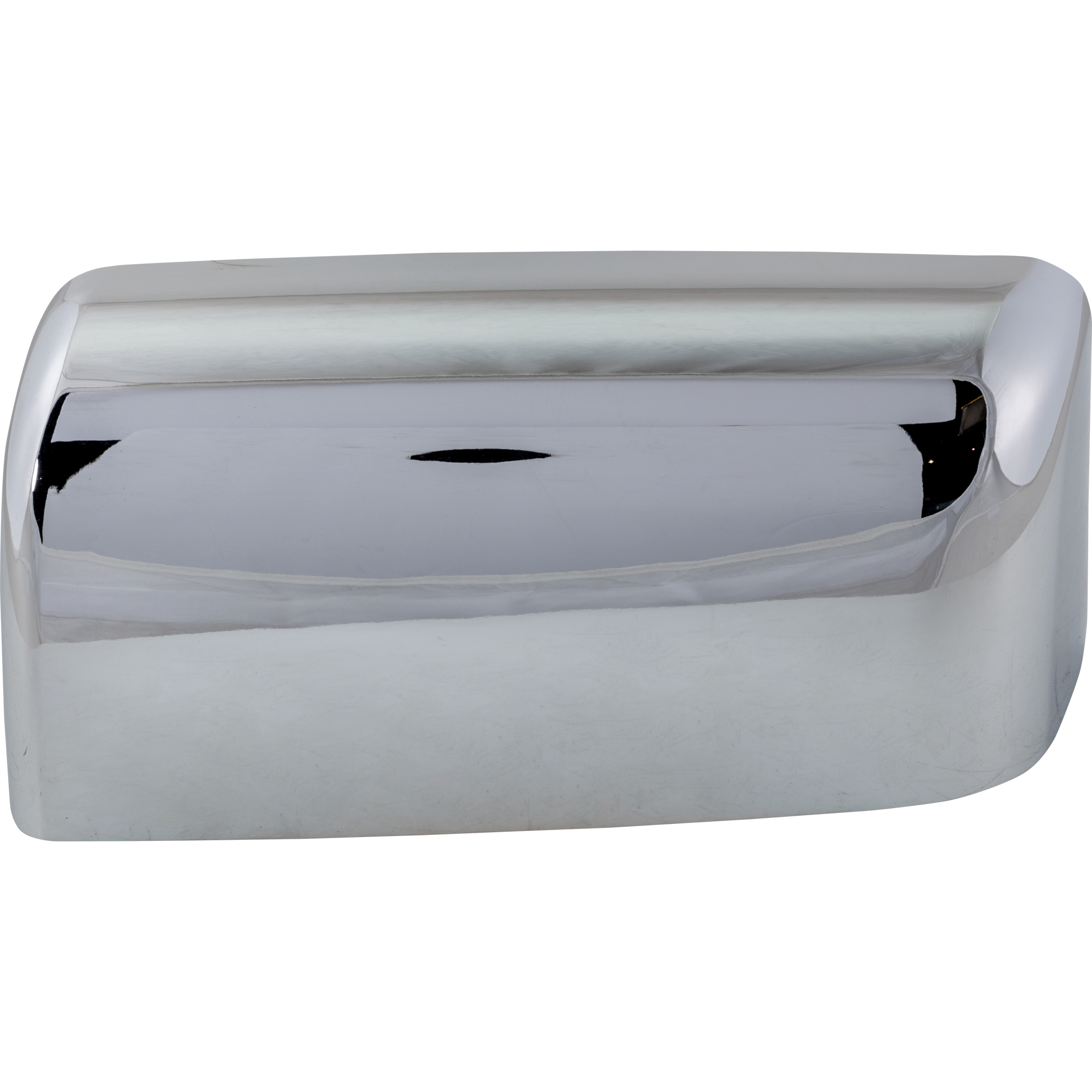 AM F 150-07-14 MIRROR COVER LH Towing w o Signal Light Chrome SKU JF47170006 Partslink FO1326123 OEM 8L3Z17D743AA