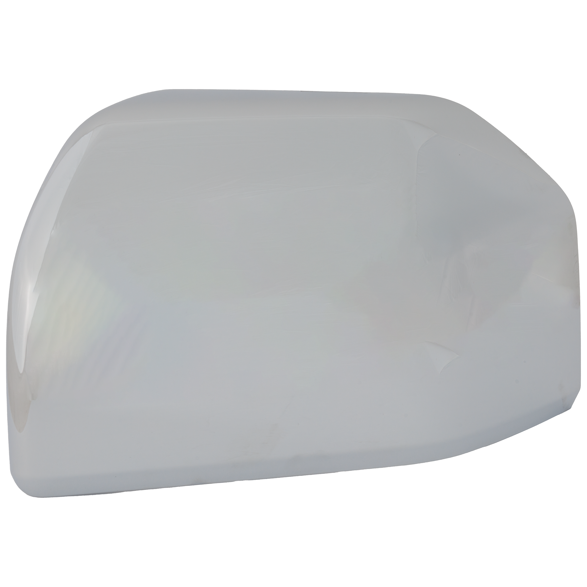 AM F 150-15-18 MIRROR COVER RH Towing w Signal Light Exc. Raptor Model Crew Extended Cab To 2-26-18 Chrome SKU JF47170007 OEM FL3Z17D743EA