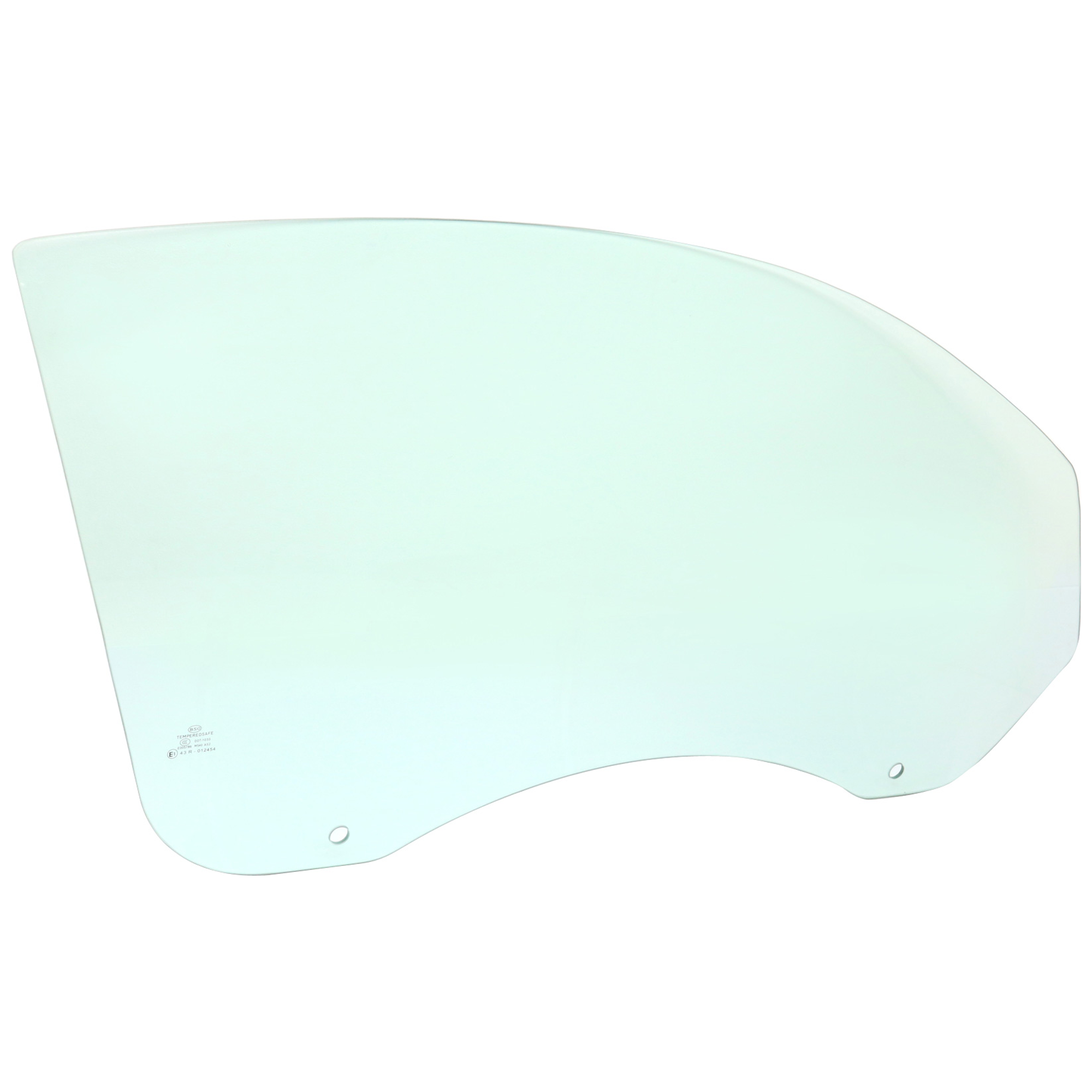 AM MUSTANG 05-14 FRONT DOOR GLASS RH Green Tint SKU JF480123 OEM 4R3Z7621410AA DD10701GTNN