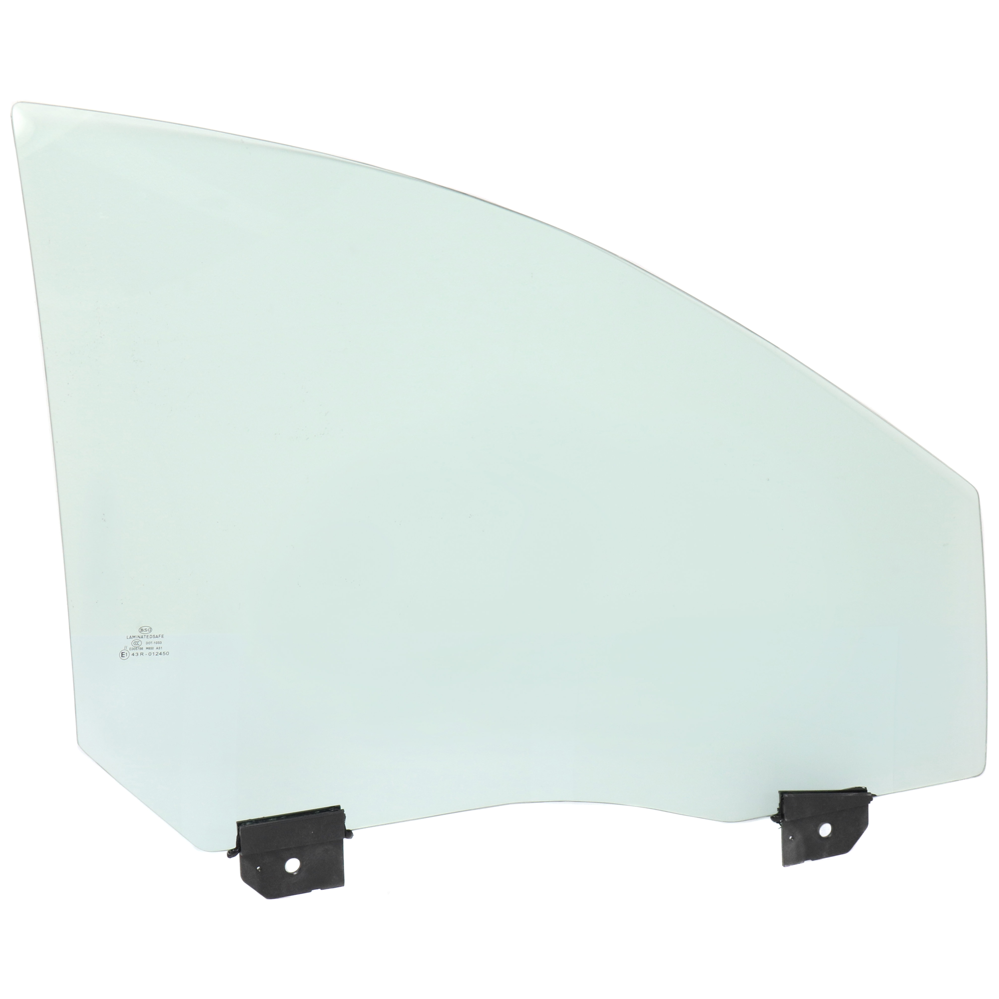AM EDGE 15-24 FRONT DOOR GLASS RH Green Tint Laminated SKU JF480133 OEM FT4Z5821410B DD12527GTYN