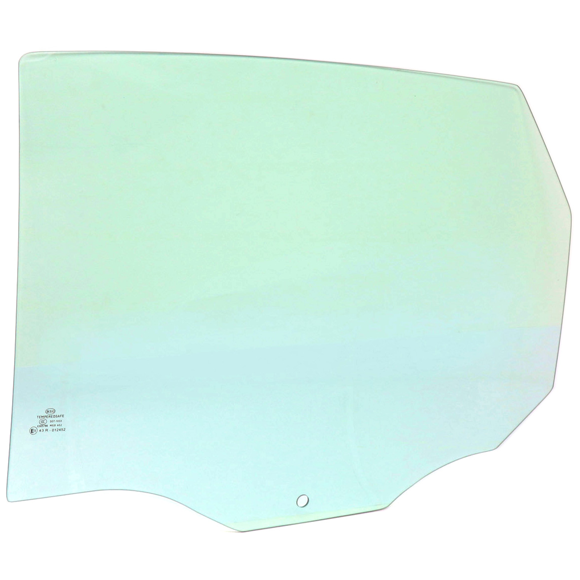 AM FOCUS 00-11 REAR DOOR GLASS LH Green Tint Sedan Hatchback SKU JF481316 OEM 8S4Z5425713A DD09525GTNN DD113