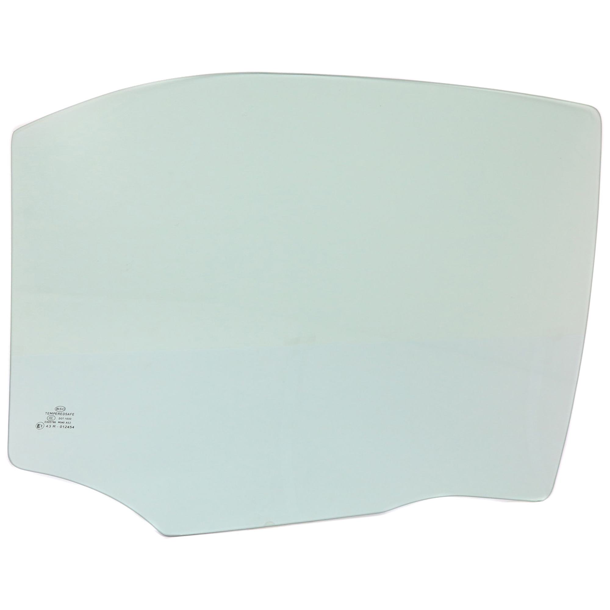 AM FUSION MILAN 06-12 REAR DOOR GLASS RH Green Tint 4 Door SKU JF481319 OEM 8E5Z5425712A DD10923GTNN