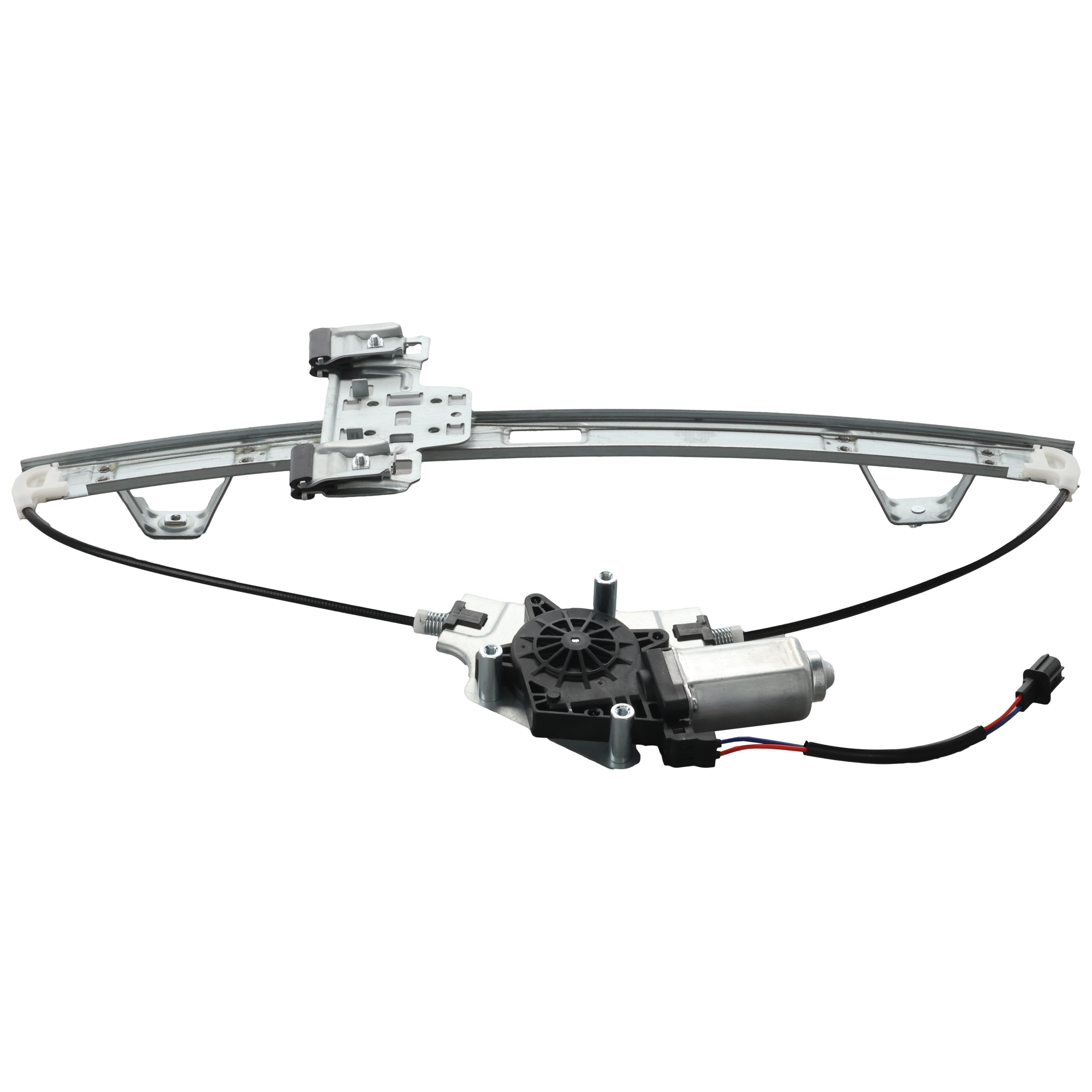 AM F 150-04-14 REAR WINDOW REGULATOR RH Power w Motor Extended Cab New Body Style SKU JF491719 Partslink FO1551127 OEM AL3Z1827000A
