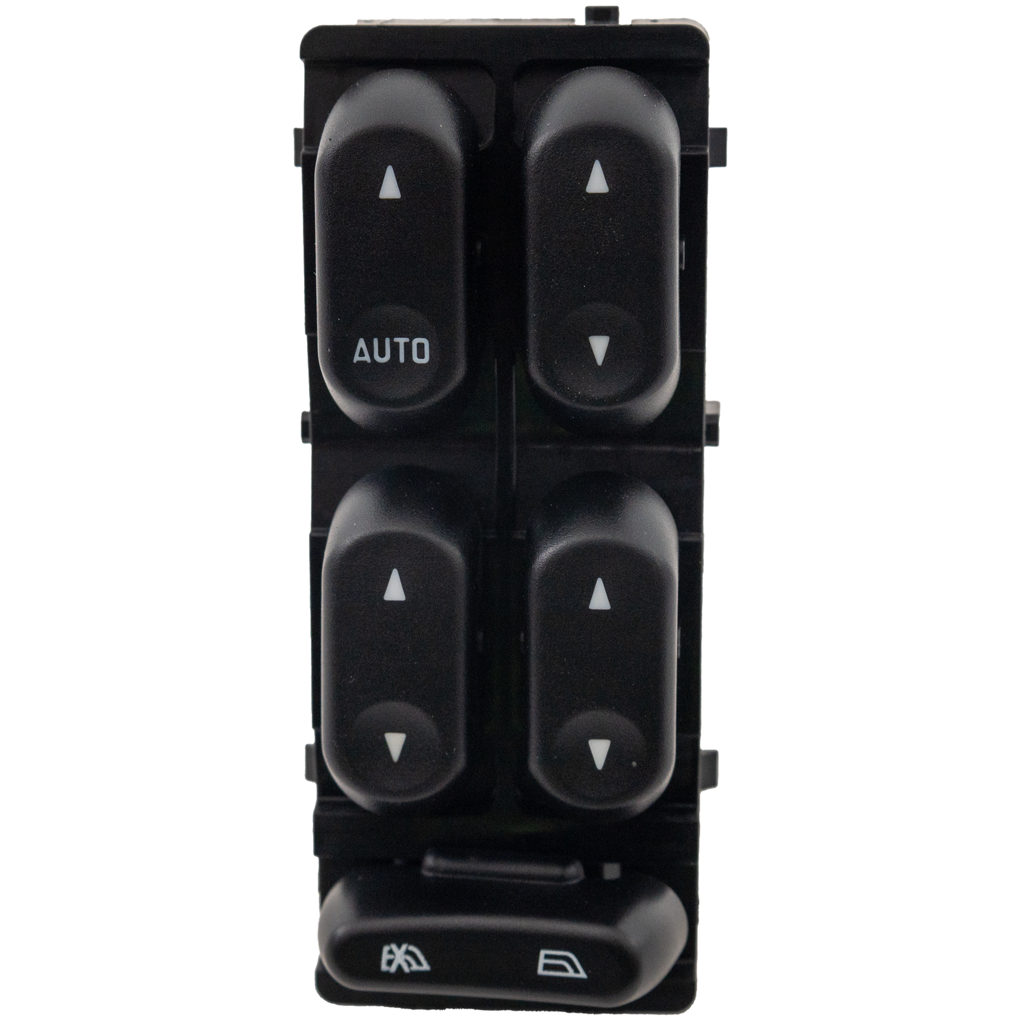 AM EXCURSION MOUNTAINEER 02-05 FRONT WINDOW SWITCH LH Black 5 Button SKU JF505201 OEM 1L2Z14529BA 1S9193 DS1748 S410