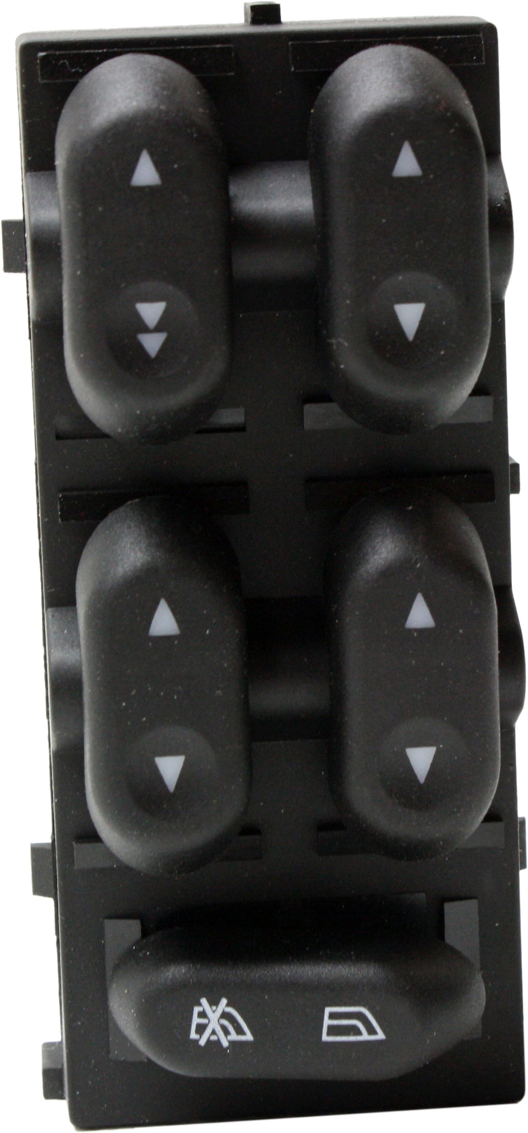 AM CROWN VICTORIA GRAND MARQUIS 03-08 FRONT WINDOW SWITCH LH Plastic Black w Multi Button SKU JF505203