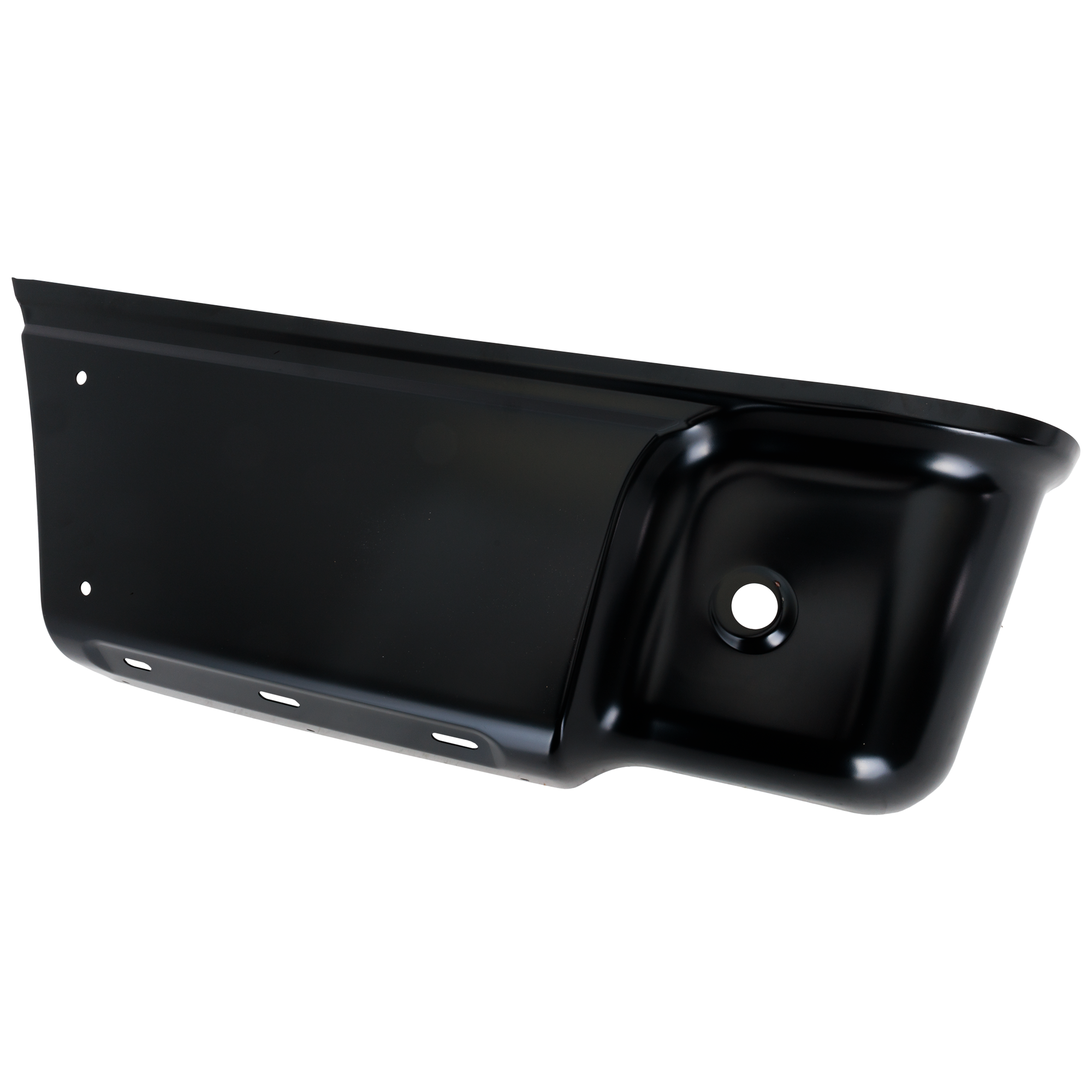 AM F 150-04-14 BED SUPPORT PANEL LH Rear Section Lower New Style w Molding Holes 1.2mm SKU JF57010004