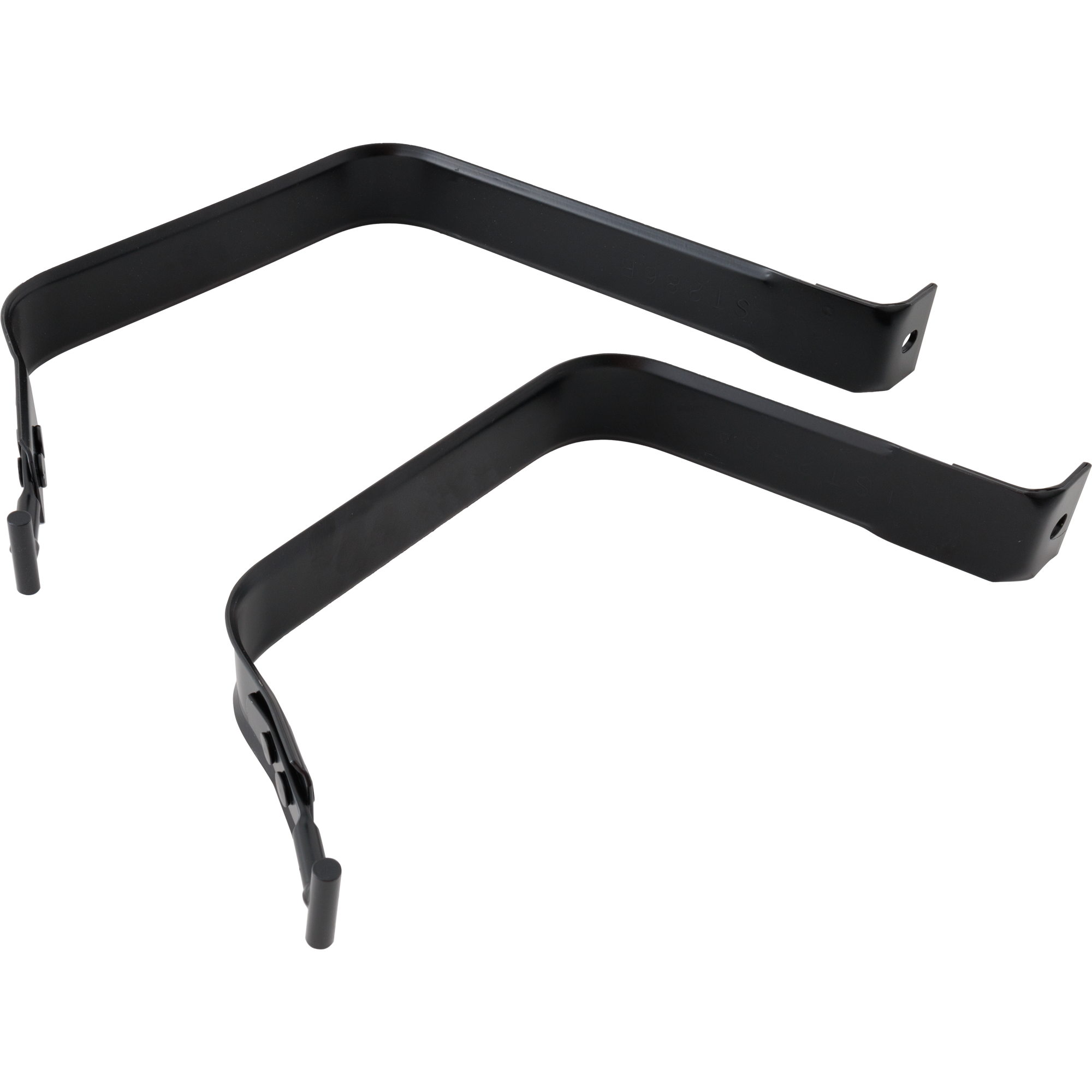 AM RANGER 04-11 FUEL TANK STRAP Set of 2-27-1-2 in. and 23 in. Length Standard Cab Pickup w o Skid Plate SKU JF67070022 OEM 4L5Z9054AA 4L5Z9054EA