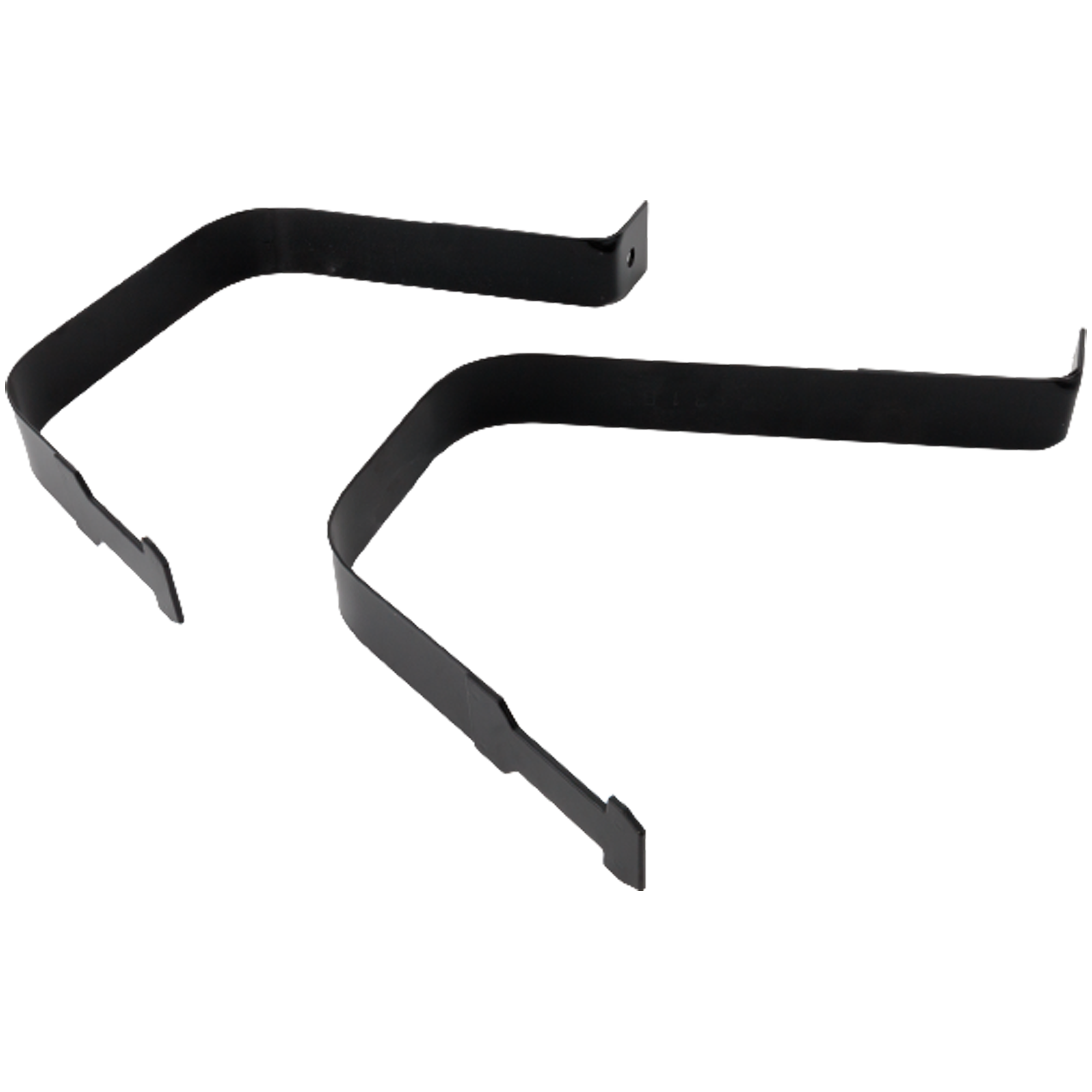 AM F 350 SUPER DUTY 02-07 FUEL TANK STRAP Set of 2-24-3-4 in. and 27-1-4 in. Length SKU JF67070031 OEM F81Z9054CA F81Z9054FA
