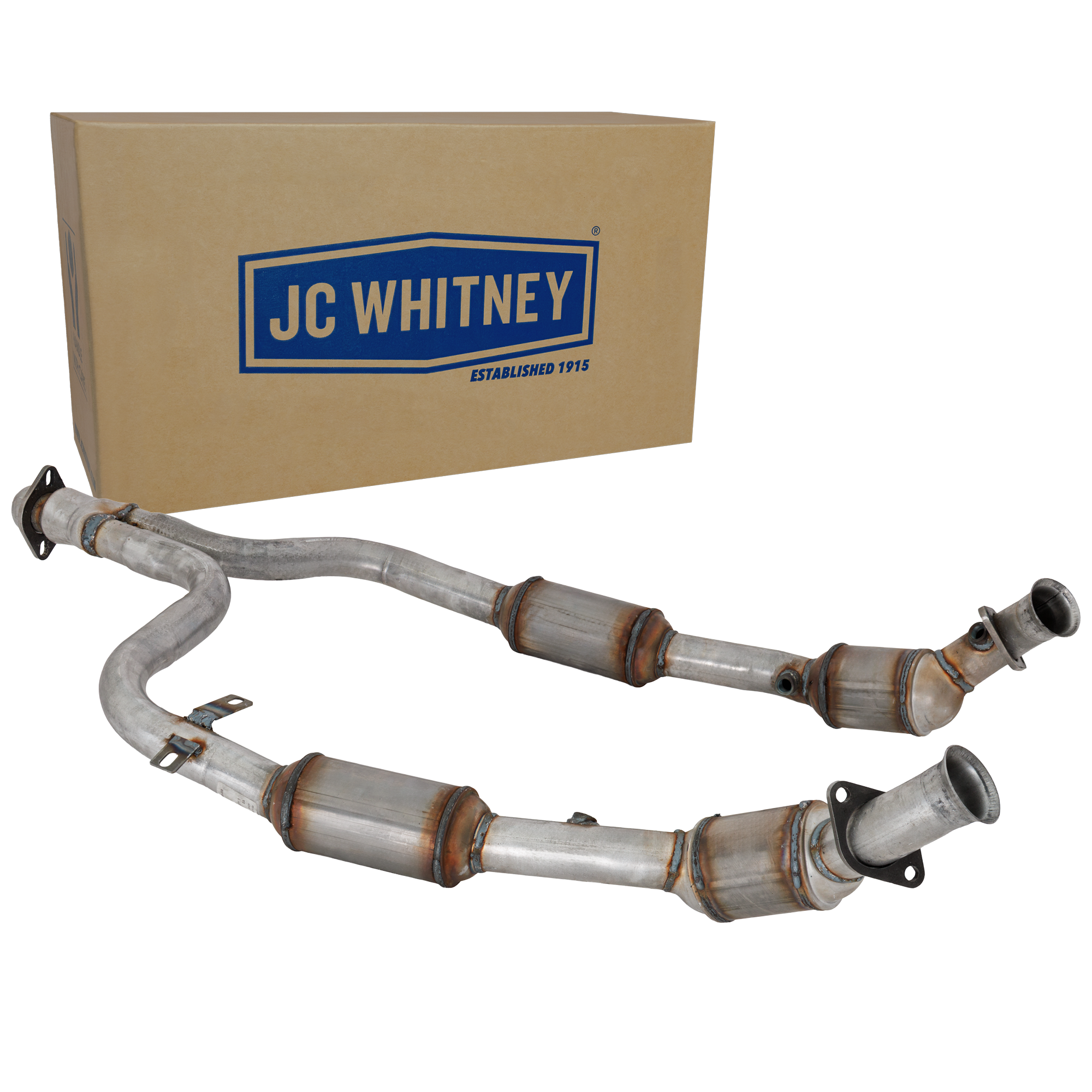 AM MUSTANG 99-04 CATALYTIC CONVERTER Y Pipe 6 Sensor Ports 6 Cyl 3.8L 3.9L eng. SKU JF960356