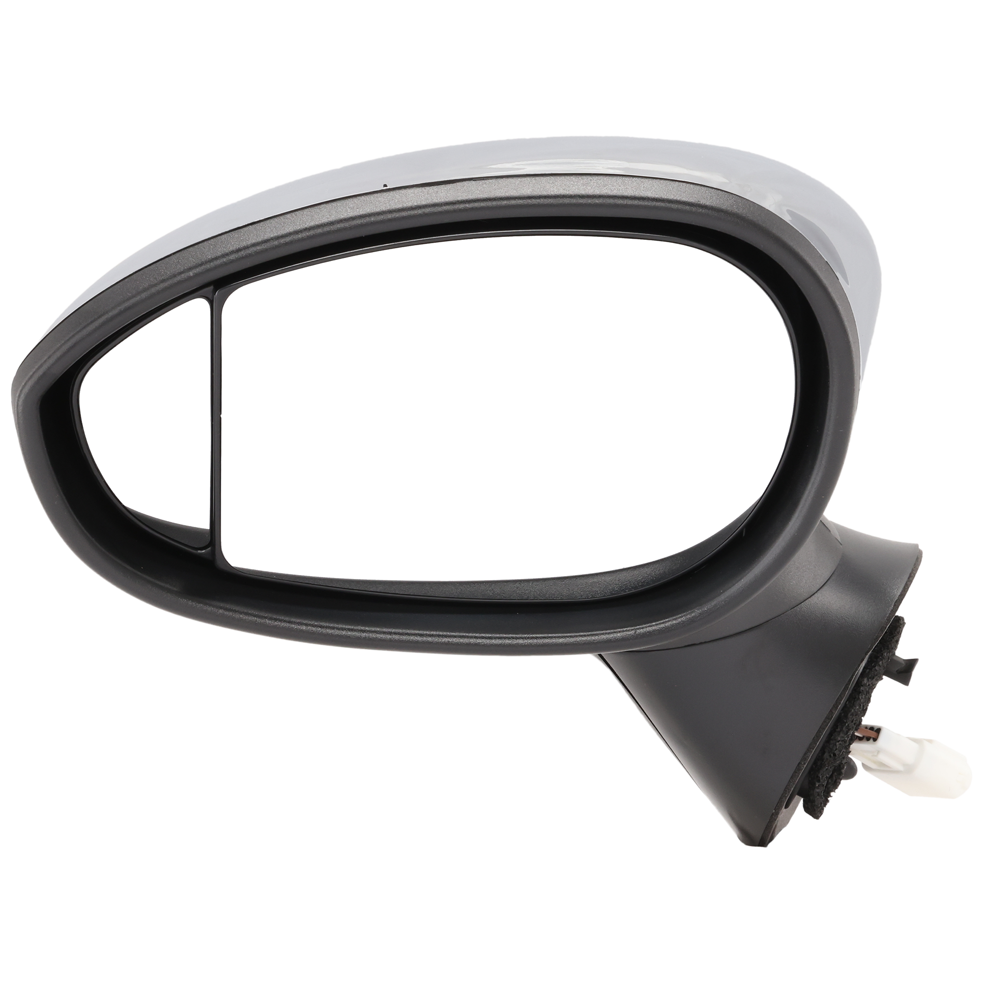 AM FIAT 500-12-18 MIRROR LH Power Manual Folding Heated Chrome Type 1 Hatchback SKU JFA02CL Partslink FI1320101 OEM 68087589AC PFM