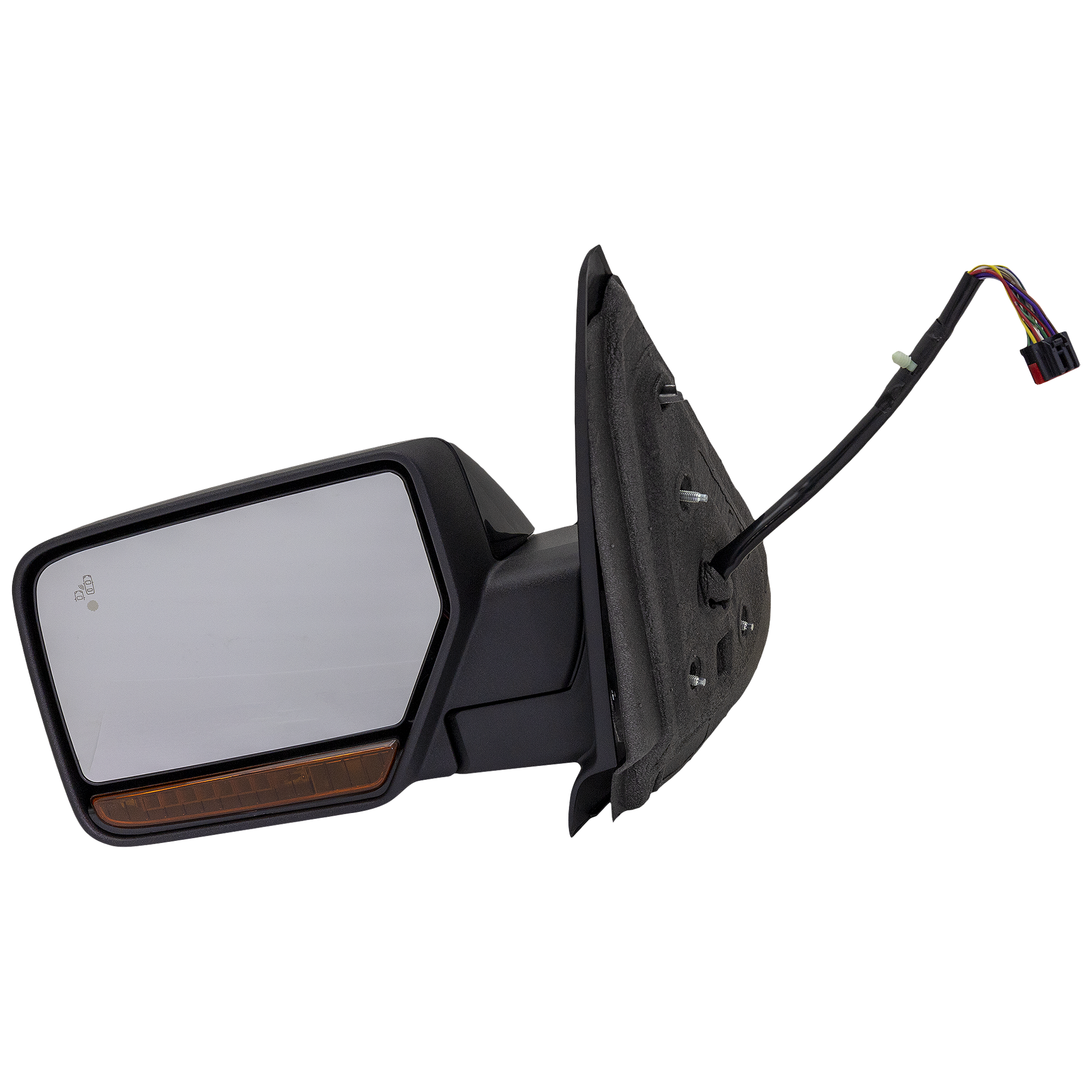 AM EXPEDITION 15-17 MIRROR LH Non Towing Power Power Folding Heated Paintable w BSD in Glass In housing Signal Light and Memory No Auto dimming SKU JFD02EL S Partslink FO1320506 OEM FL1Z17683CAPTM
