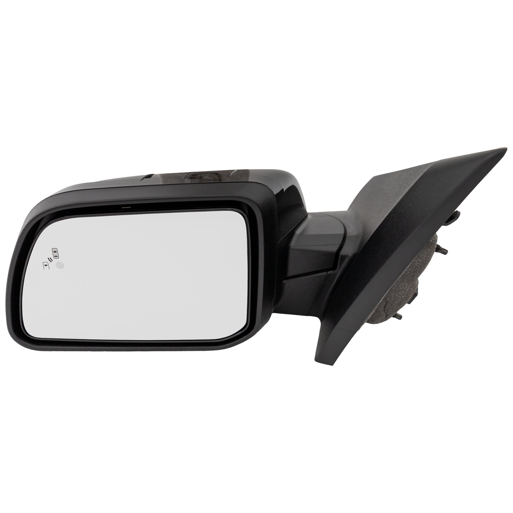 AM EDGE 11-14 MIRROR LH Power Manual Folding Heated Paintable w BSD in Glass No Auto dimming Memory and Signal Light SKU JFD09EL Partslink FO1320500 FO1320502 OEM CT4Z17683FAPTM CT4Z17683CAPTM