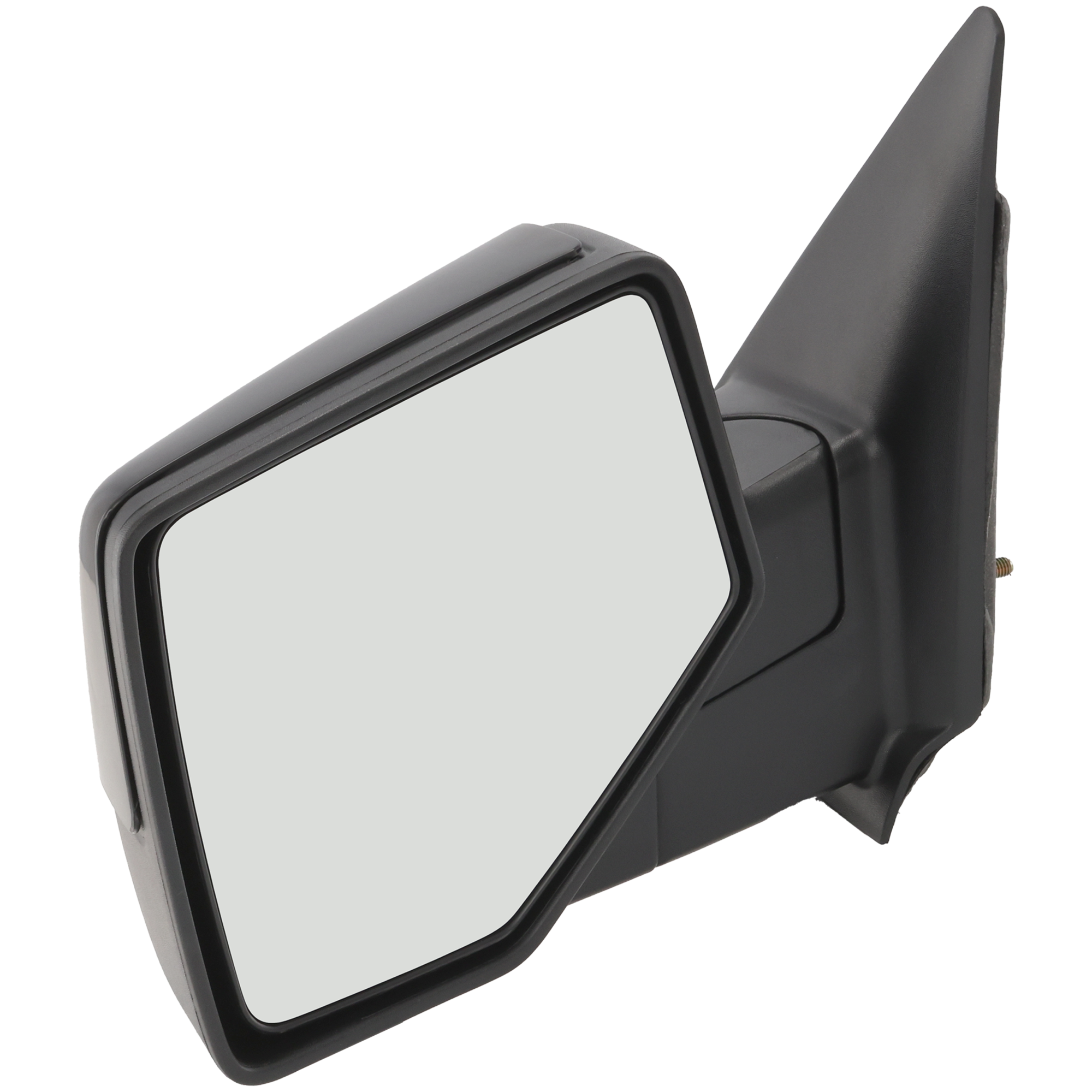 AM RANGER 06-11 MIRROR LH Manual Adjust Manual Folding Non Heated Chrome Paintable 2 Caps SKU JFD102L OEM 8L5Z17683BA PFM