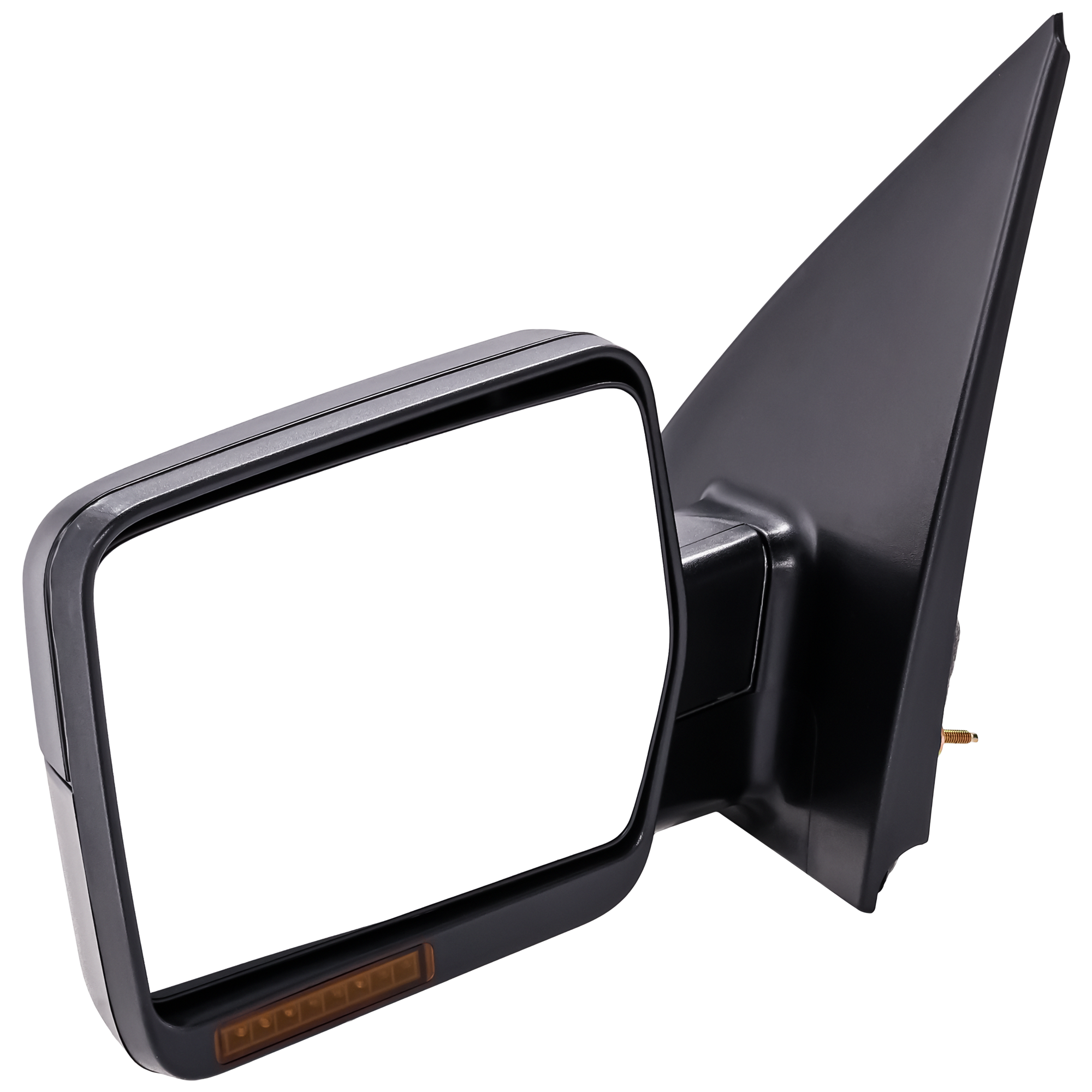 AM F 150-04-06 MIRROR LH Non Towing Power Manual Folding Heated Textured w In housing Signal Light No Auto dimming BSD and Memory SKU JFD108EL S Partslink FO1320242 OEM 6L3Z17683CA