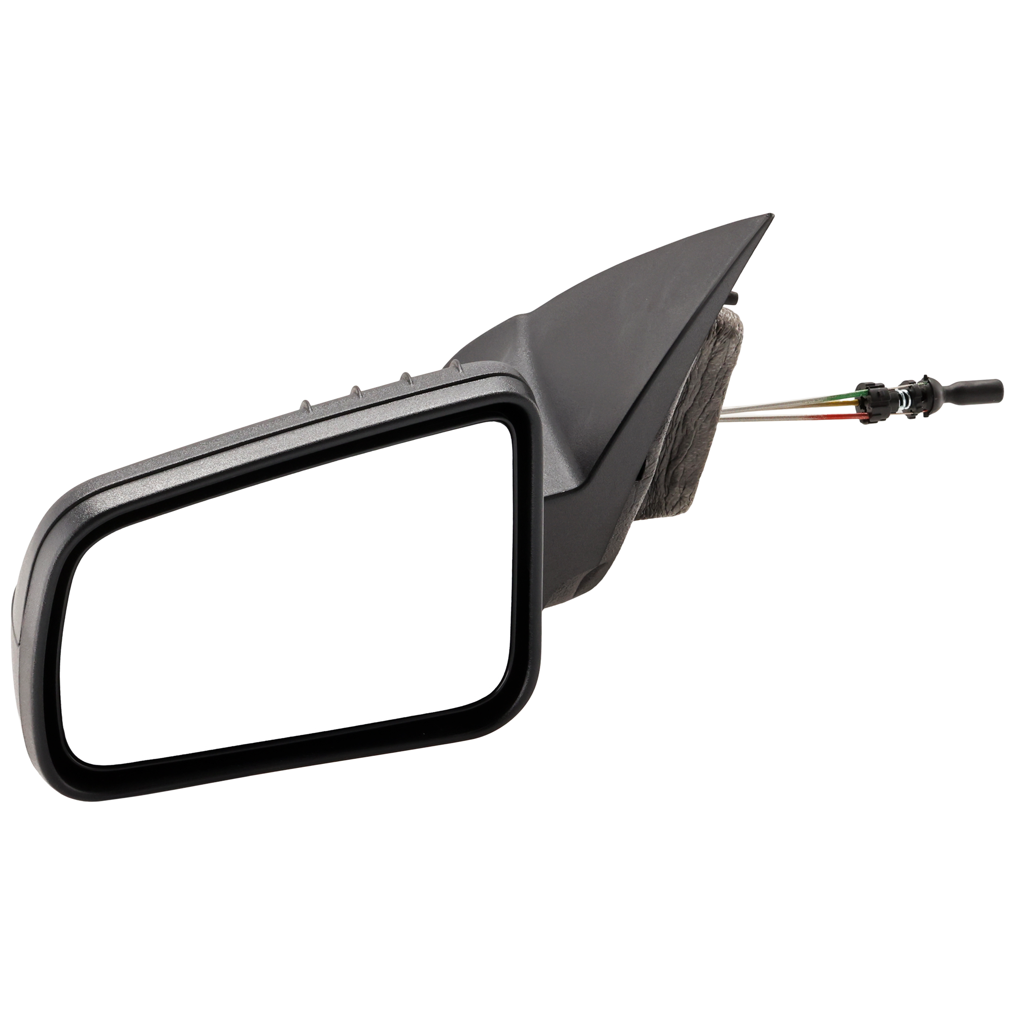 AM FOCUS 08-11 MIRROR LH Manual Adjust Non Folding Non Heated Paintable Textured 2 Caps S Model Sedan SKU JFD109L Partslink FO1320316 OEM 8S4Z17683AA