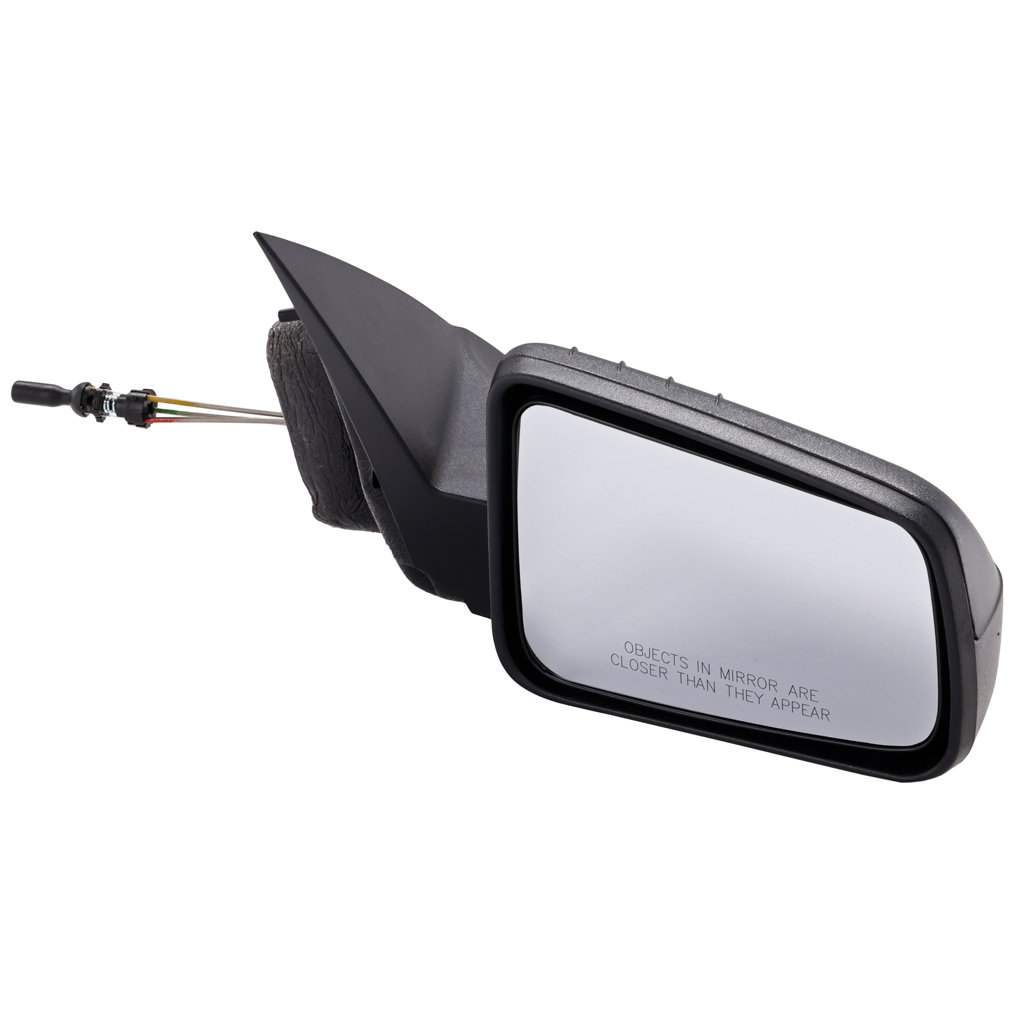 AM FOCUS 08-11 MIRROR RH Manual Adjust Non Folding Non Heated Paintable Textured 2 Caps S Model Sedan SKU JFD109R Partslink FO1321316 OEM 8S4Z17682AA