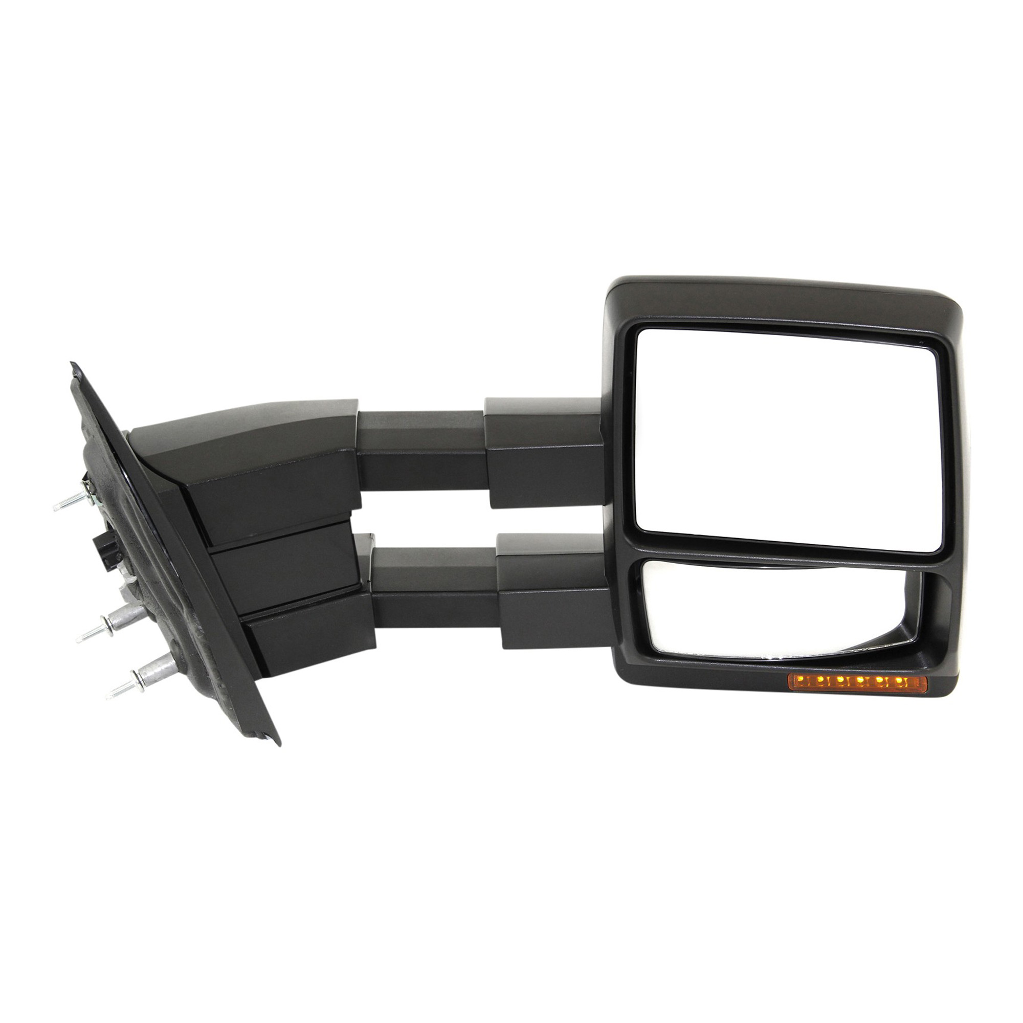 AM F 150-11-12 TOWING MIRROR RH Power Manual Folding Heated Textured w Memory Puddle Light and Signal Light SKU JFD111ER S Partslink FO1321389 OEM BL3Z17682DA