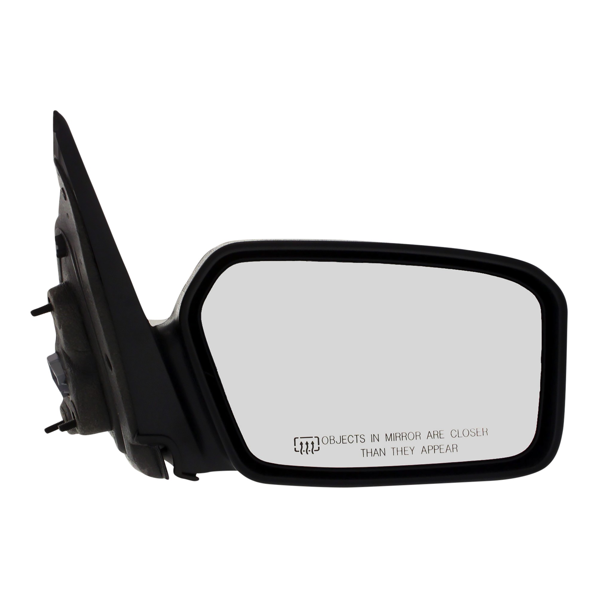 AM FUSION 06-10 MILAN 06-09 MIRROR RH Power Non Folding Heated Paintable Textured 2 Caps No Puddle Light Exc. Hybrid Model SKU JFD122ER Partslink FO1321266 OEM 6E5Z17682C