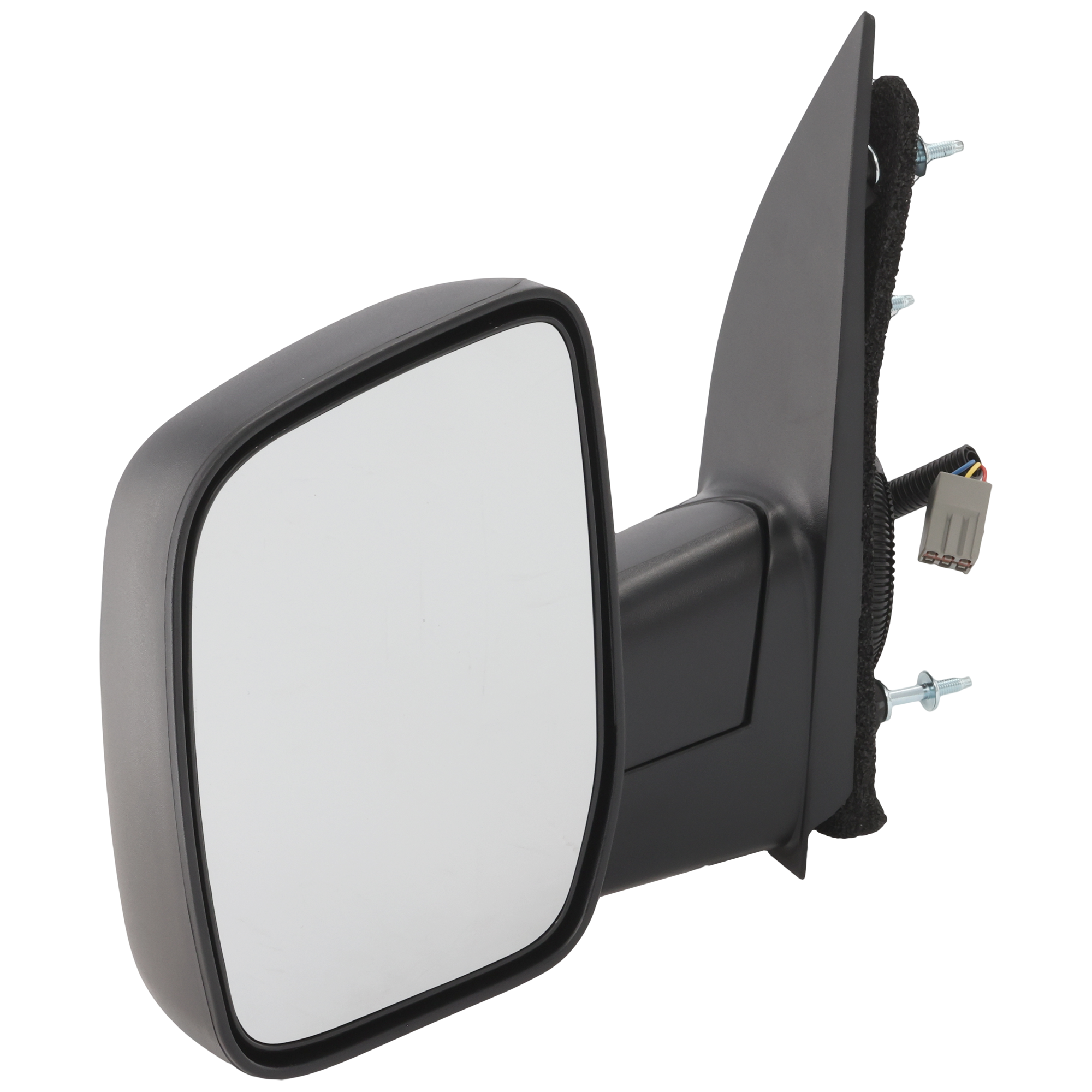 AM E 350 SUPER DUTY 07-08 MIRROR LH Non Towing Power Manual Folding Non Heated Textured Black No Auto dimming BSD Memory and Signal Light 4 Bolt Mount SKU JFD123EL Partslink FO1320288 OEM 7C2Z17683AA
