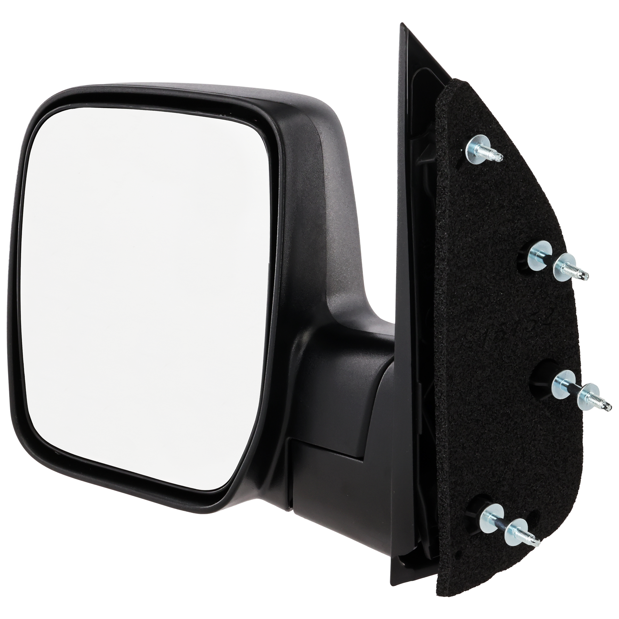 AM ECONOLINE VAN 08-09 MIRROR LH Non Towing Manual Adjust Manual Folding Non Heated Textured No Auto dimming BSD Memory and Signal Light 4 Bolt Mount SKU JFD123L Partslink FO1320337 OEM 7C2Z17683BA