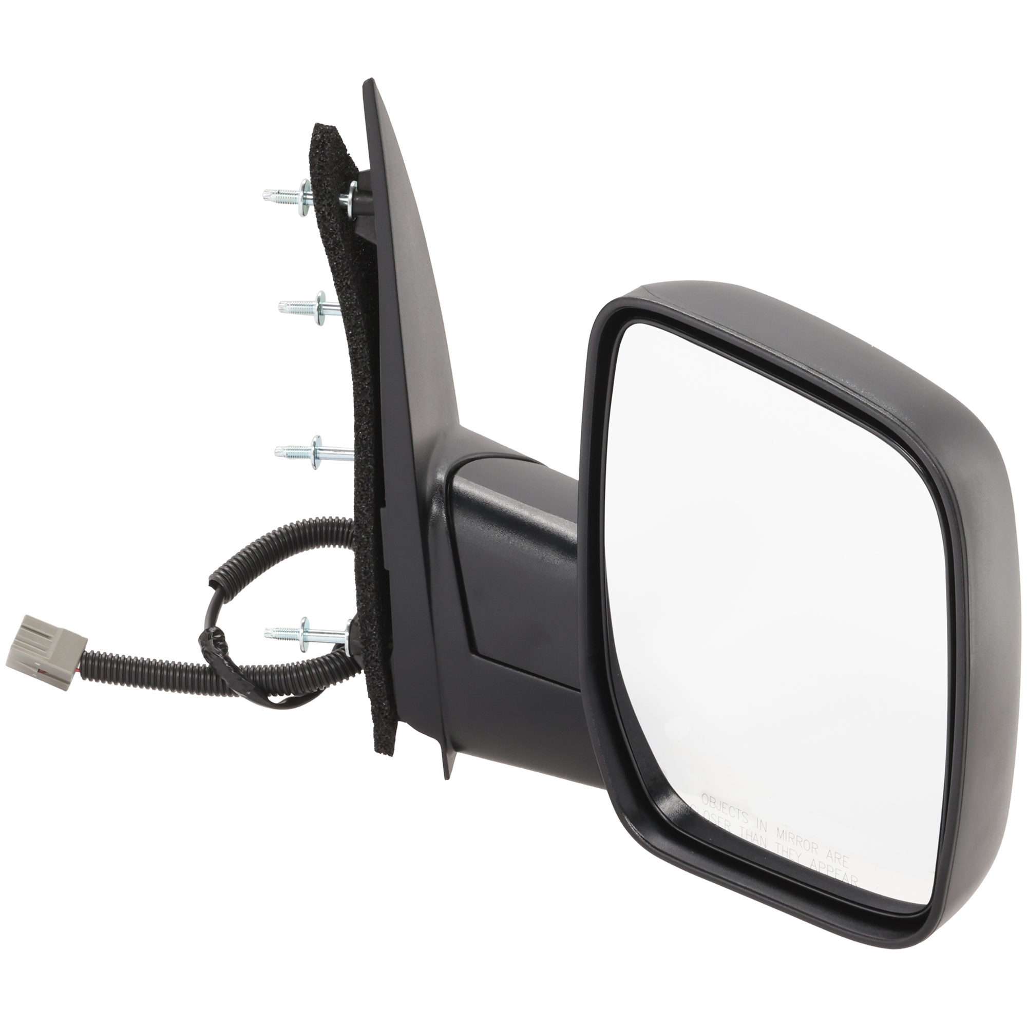 AM E 350 SUPER DUTY 09-13 MIRROR RH Non Towing Power Manual Folding Non Heated Textured Black No Auto dimming BSD Memory and Signal Light 4 Bolt Mount SKU JFD124ER Partslink FO1321338 OEM 9C2Z17682AA