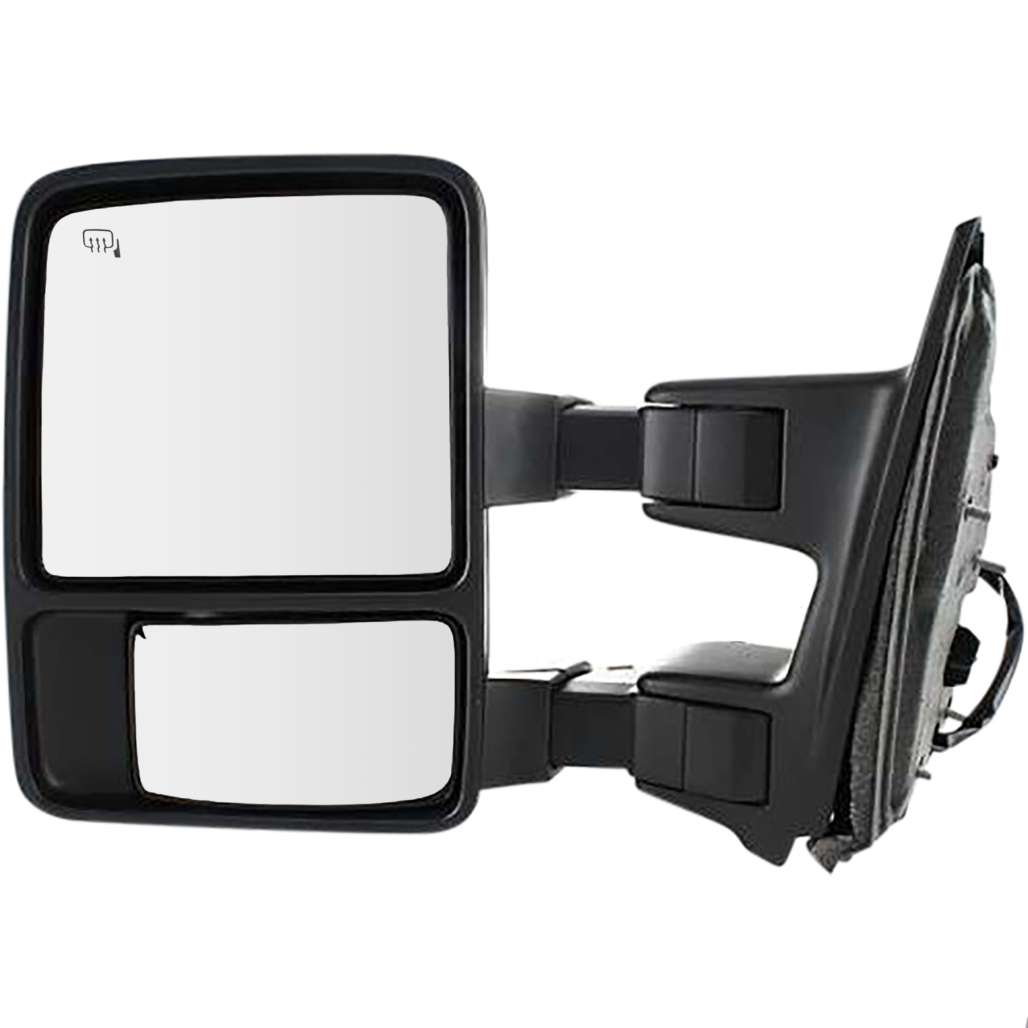 AM F SERIES SUPER DUTY 09-12 TOWING MIRROR LH Power Manual Folding Heated Textured w Signal Light No Memory SKU JFD129EL S Partslink FO1320342 OEM 9C3Z17683BA