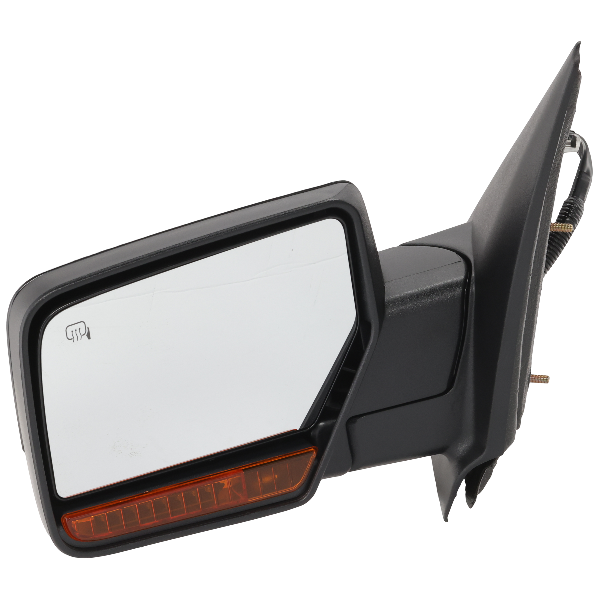 AM EXPEDITION 11-11 MIRROR LH Non Towing Power Manual Folding Heated Textured w In housing Signal Light and Memory No Auto dimming and BSD SKU JFD142EL S Partslink FO1320363 OEM 8L1Z17683BA BL1Z17683BA PFM CL