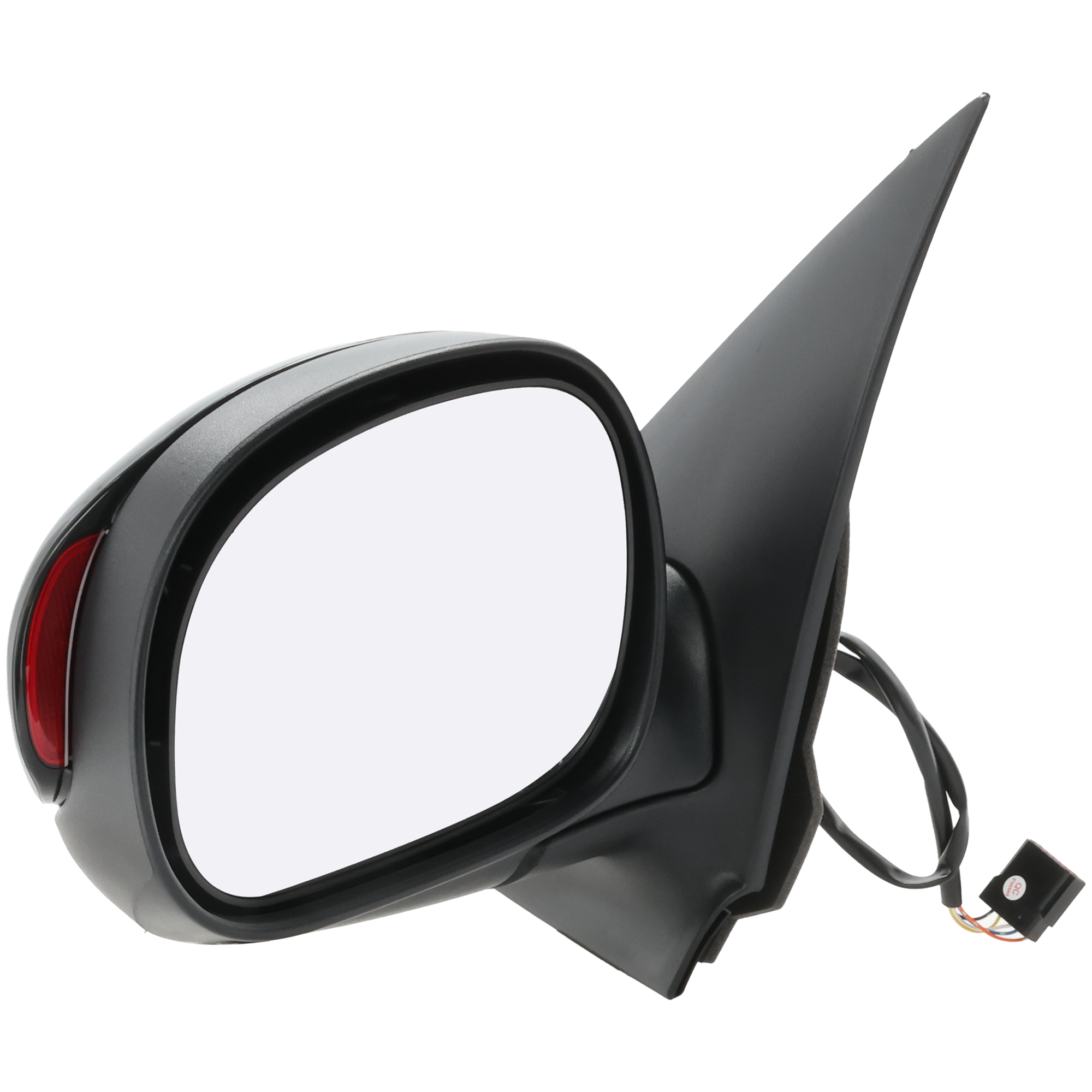AM F 150-01-03 MIRROR LH Non Towing Power Manual Folding Non Heated Paintable Contour Style w In housing Signal Light Crew Cab No Auto dimming SKU JFD172EL S Partslink FO1320223 OEM YL3Z17683BAA 1L3Z17683BAB