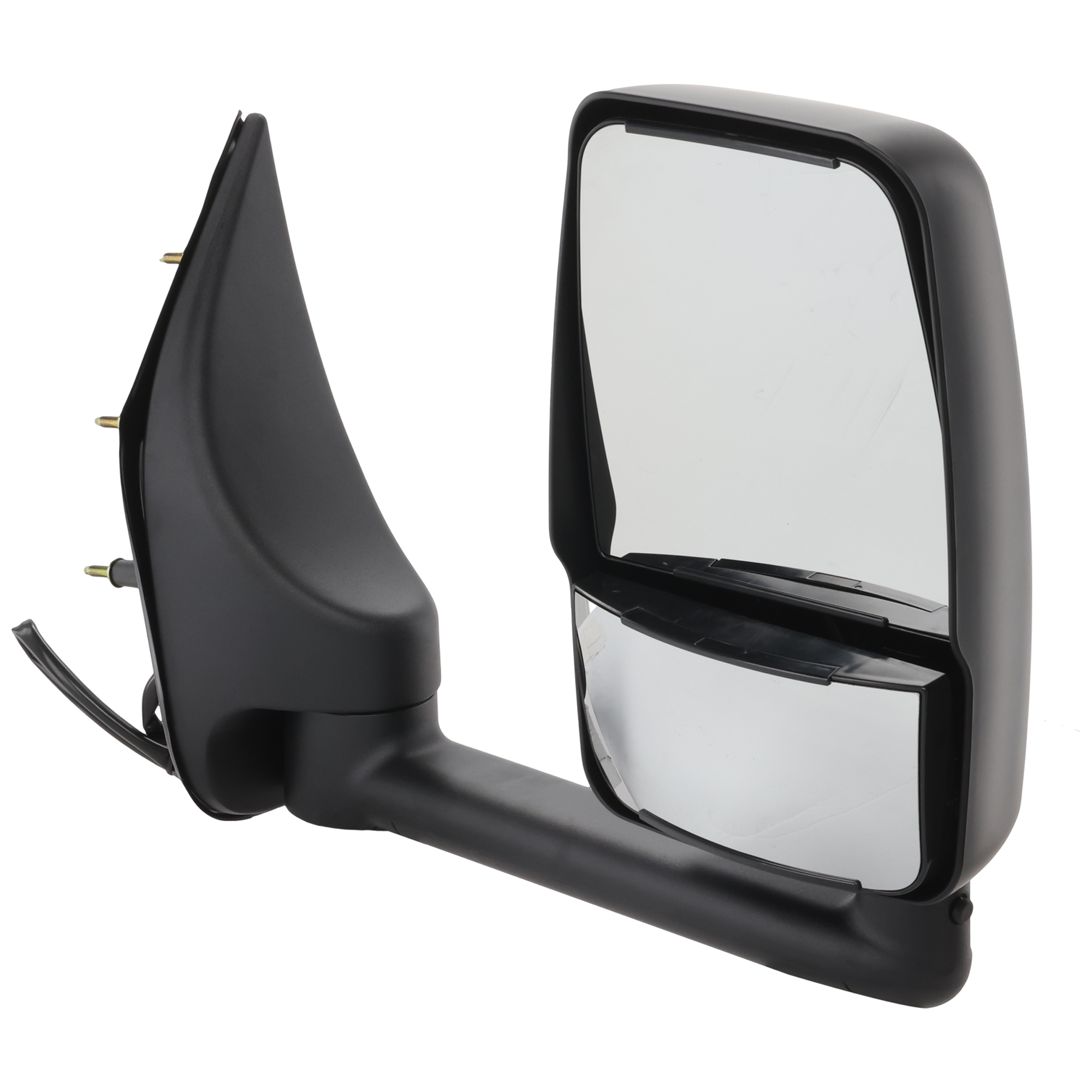 AM ECONOLINE VAN 02-14 TOWING MIRROR LH Power Manual Folding Non Heated Paintable No Auto dimming BSD Memory and Signal Light 4 Bolt Mount SKU JFD175EL OEM 2C2Z17683AAB PFM