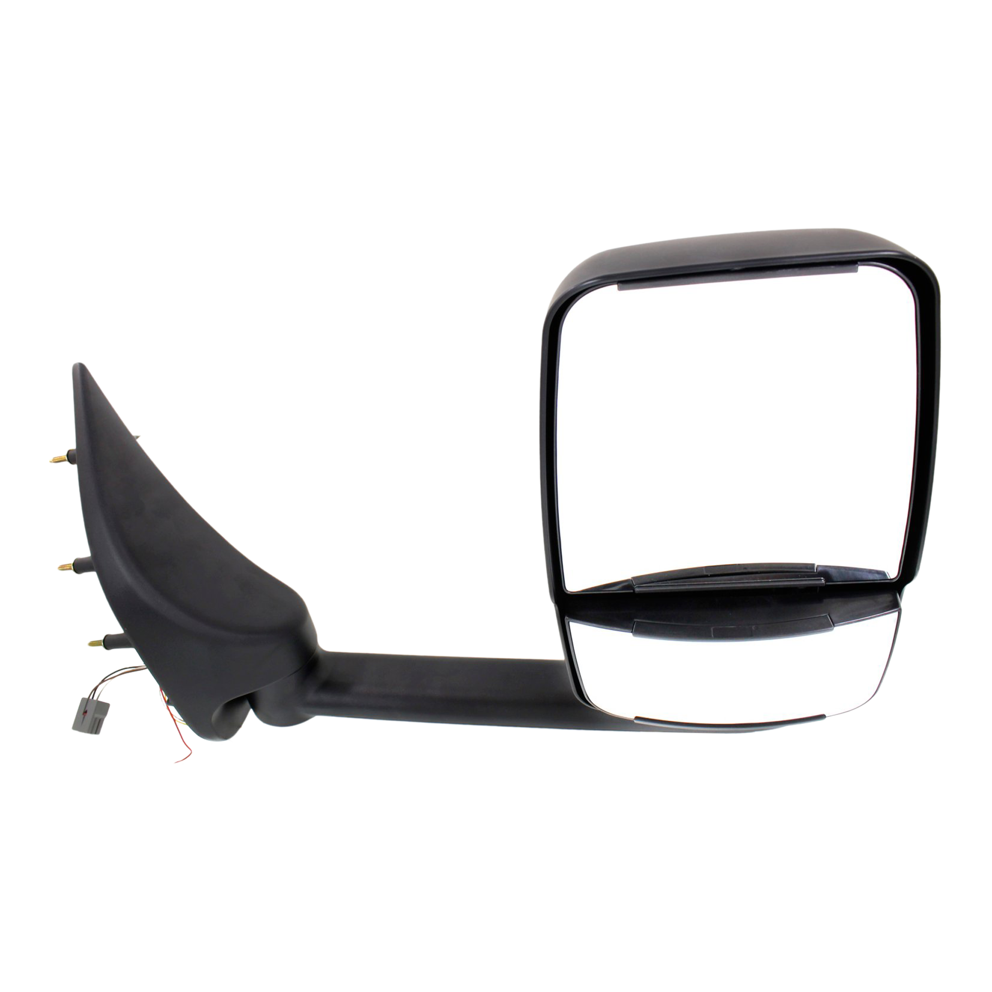 AM ECONOLINE VAN 02-14 TOWING MIRROR LH Power Manual Folding Non Heated Paintable No Auto dimming BSD In housing Signal Light and Memory 4 Bolt Mount SKU JFD176EL S OEM 2C2Z17683AAB PFM