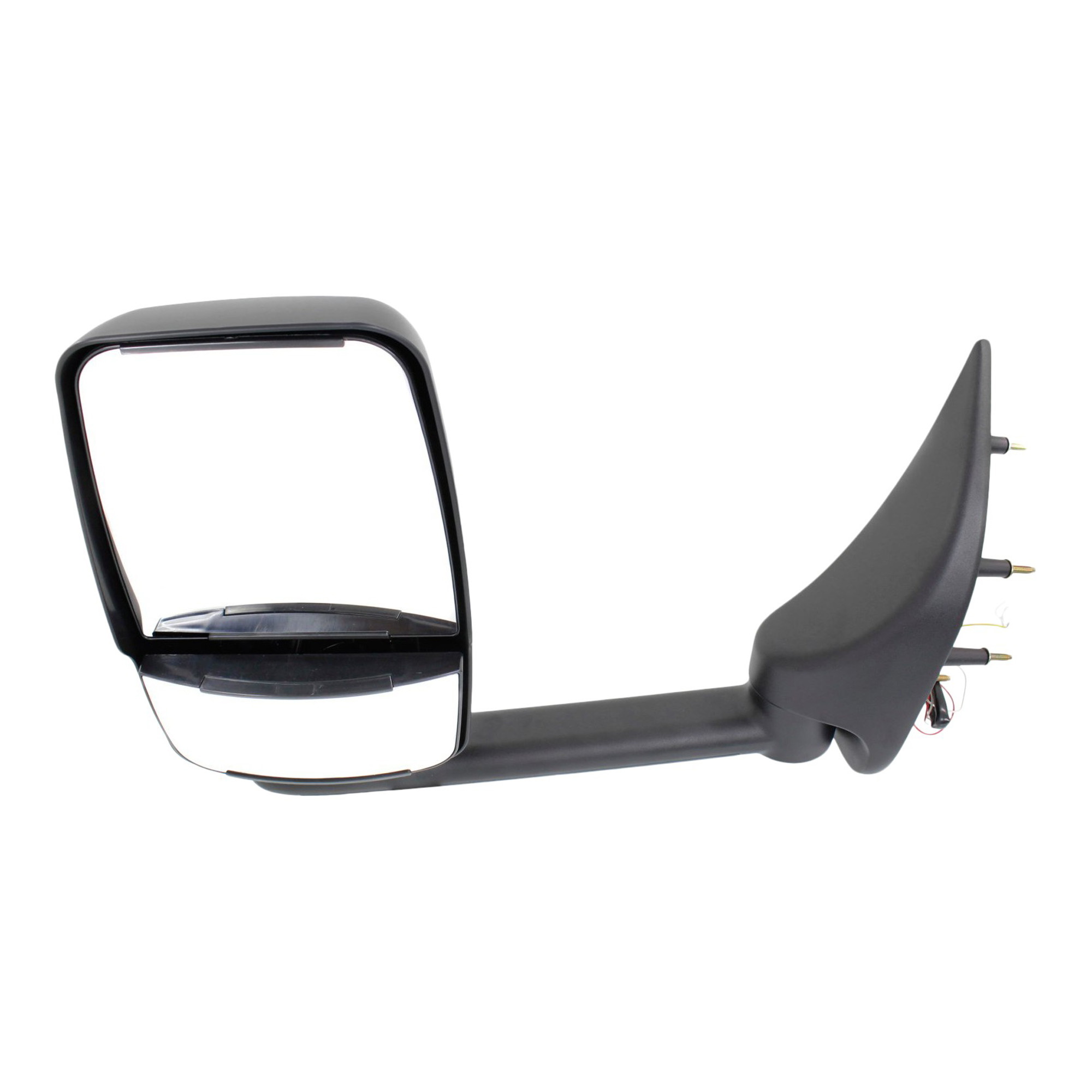 AM ECONOLINE VAN 02-14 TOWING MIRROR RH Power Manual Folding Non Heated Paintable No Auto dimming BSD In housing Signal Light and Memory 4 Bolt Mount SKU JFD176ER S OEM 2C2Z17682AAC PFM