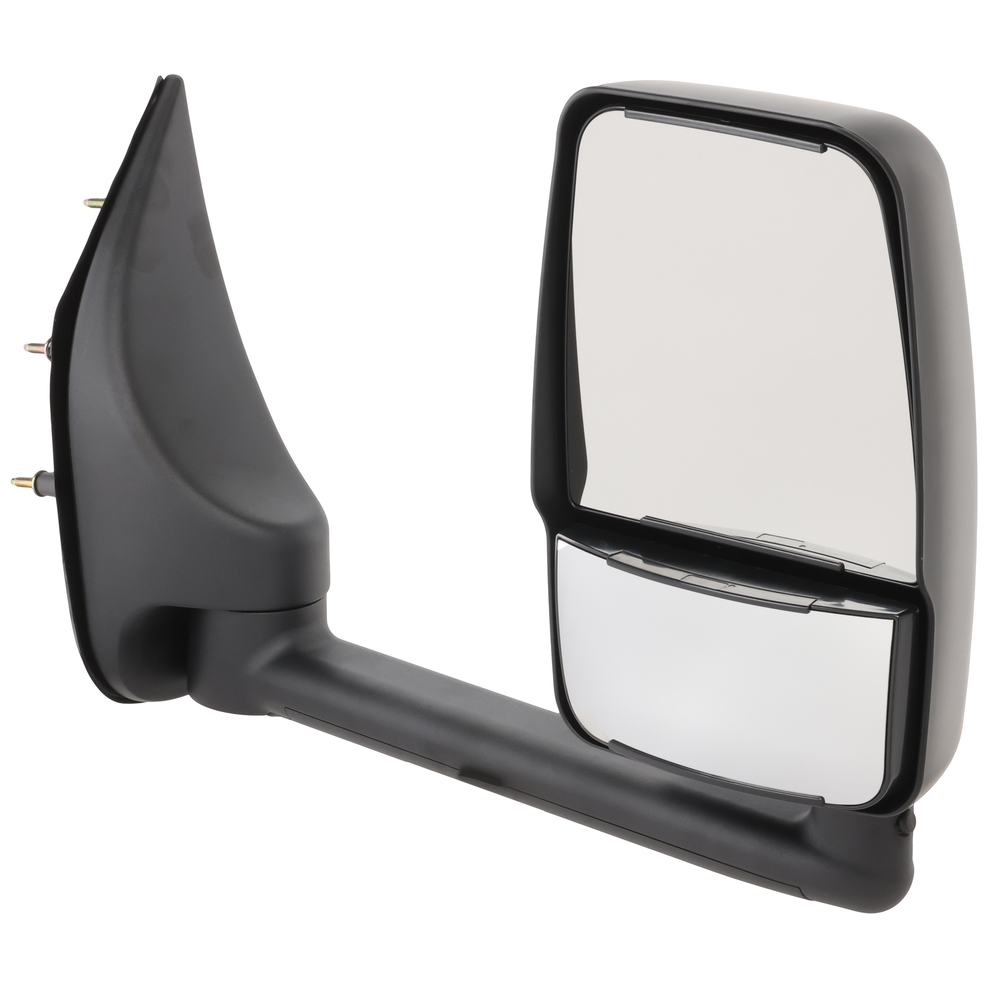 AM ECONOLINE VAN 02-14 TOWING MIRROR LH Manual Adjust Manual Folding Non Heated Paintable No Auto dimming BSD Memory and Signal Light 4 Bolt Mount SKU JFD176L OEM 3C2Z17683FAA PFM