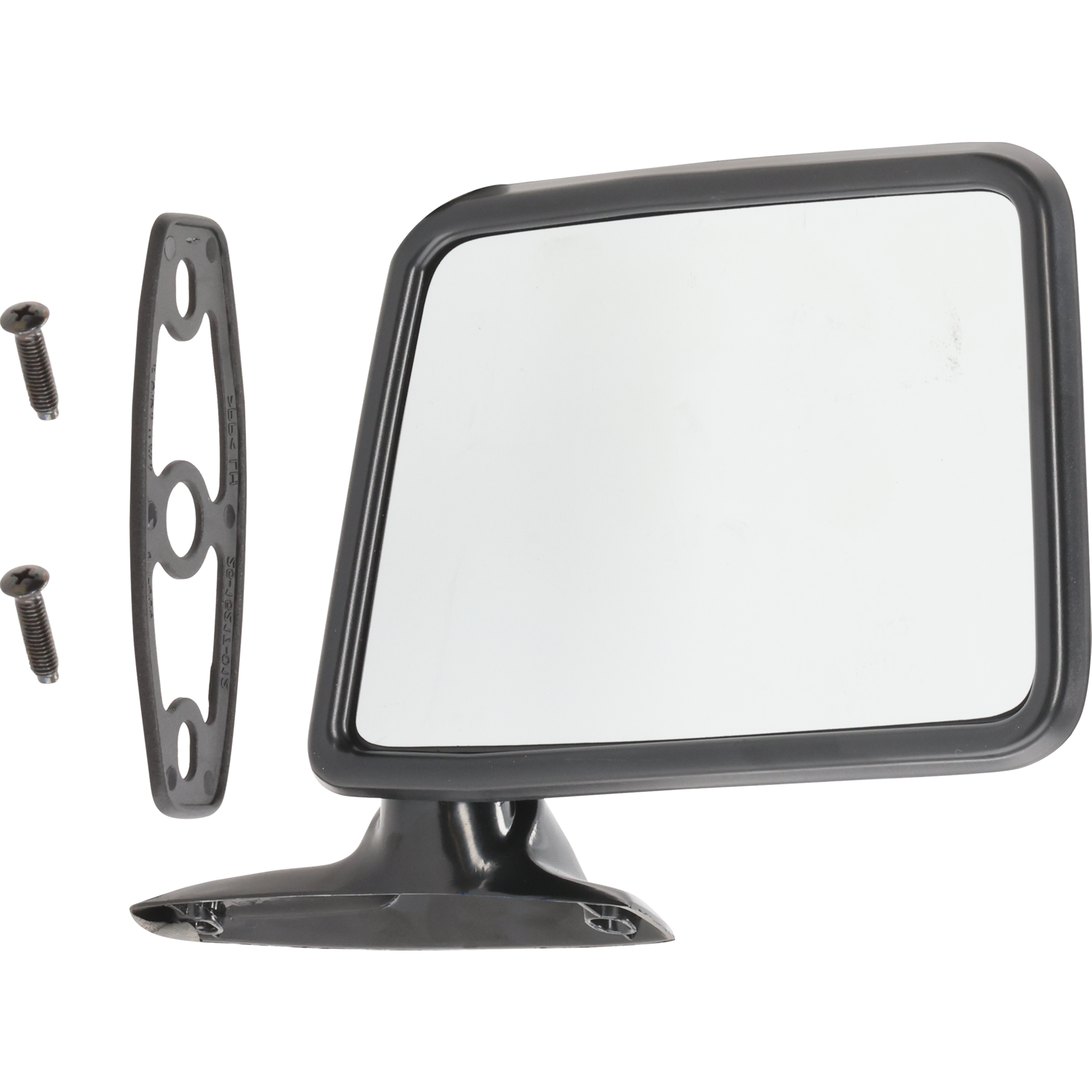 AM RANGER 83-92 MIRROR RH Manual Adjust Manual Folding Non Heated Paintable Paddle Style SKU JFD18R Partslink FO1321108 OEM E5TZ17682C