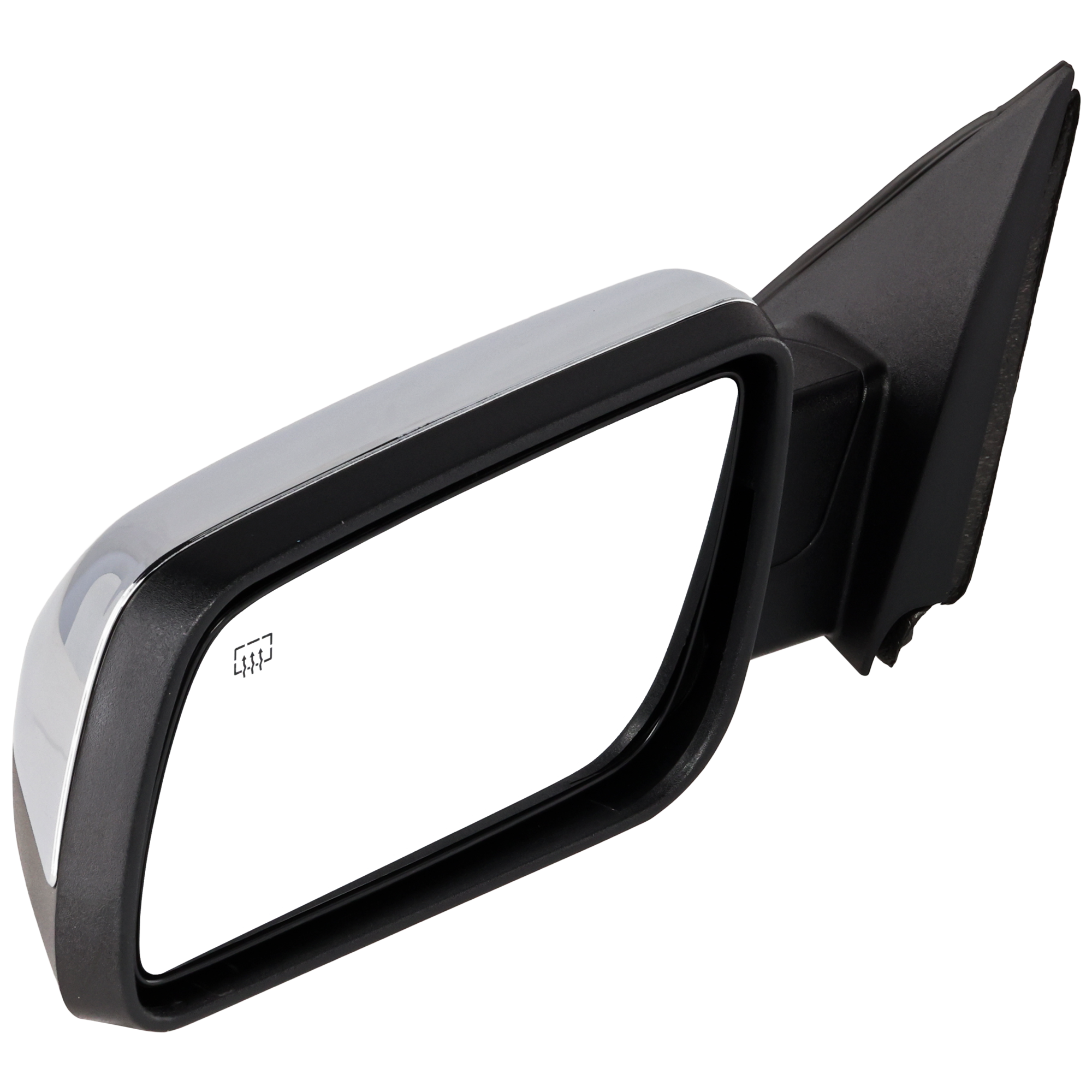 AM FLEX 09-12 MIRROR LH Power Manual Folding Heated Chrome w Memory and Puddle Light SKU JFD198EL Partslink FO1320360 OEM 8A8Z17683CA