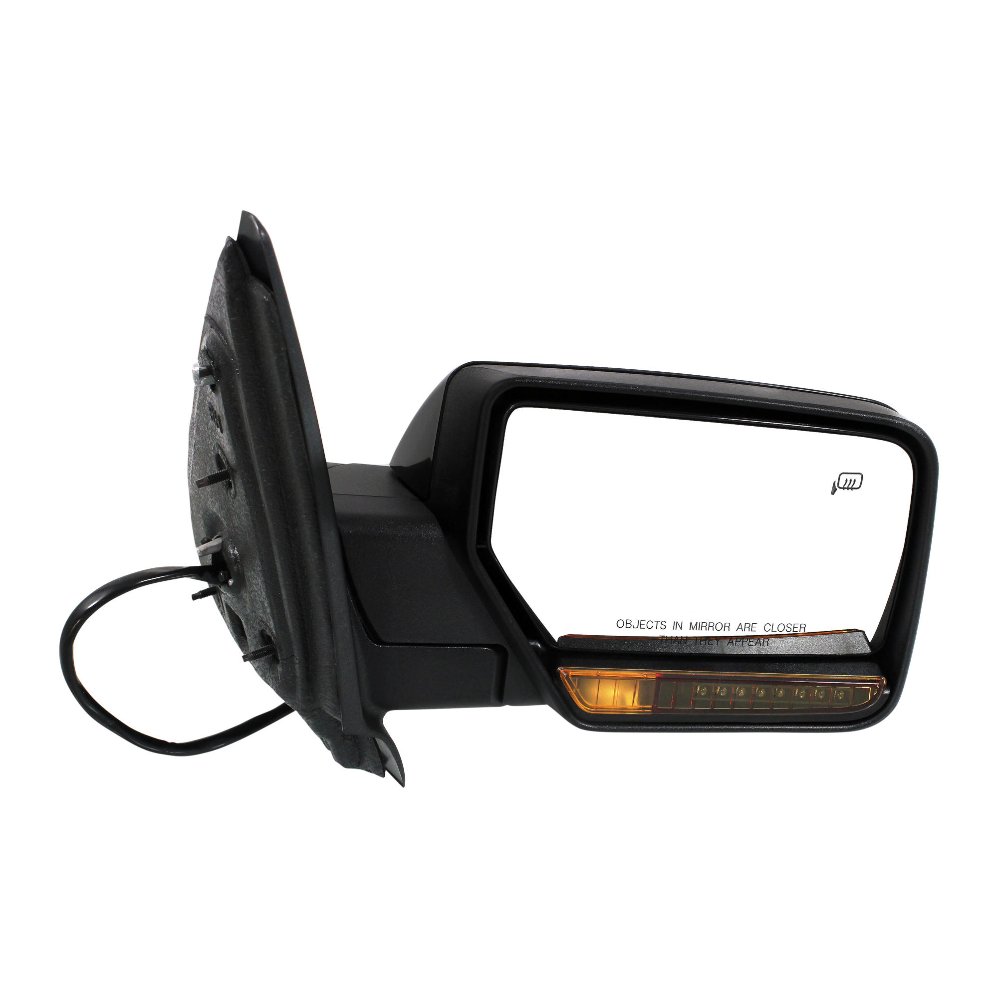 AM EXPEDITION NAVIGATOR 09-10 MIRROR RH Non Towing Power Power Folding Heated Paintable w In housing Signal Light and Memory No Auto dimming and BSD SKU JFD203ER S Partslink FO1321365 OEM 9L1Z17682AA