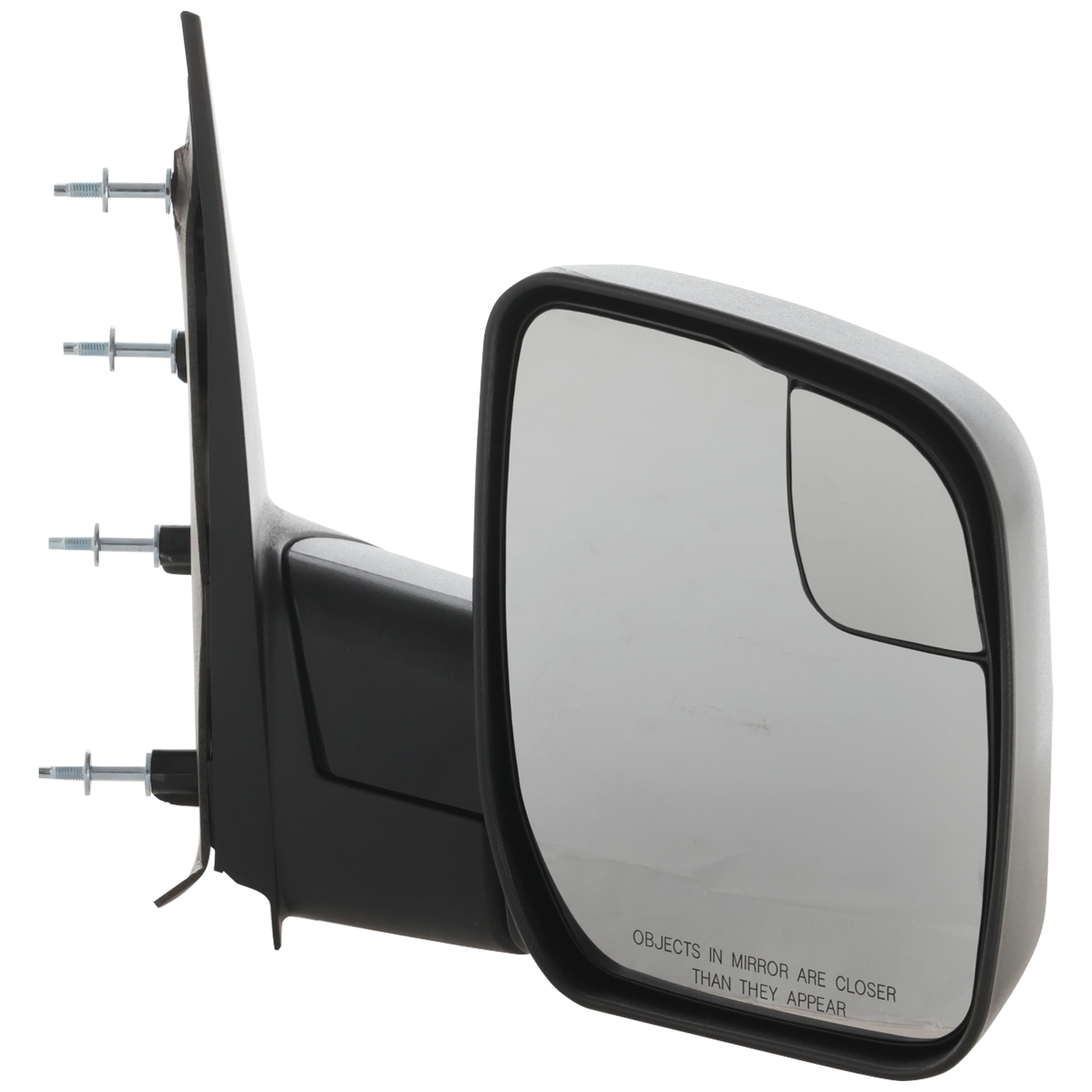 AM ECONOLINE VAN 10-14 MIRROR RH Non Towing Manual Adjust Manual Folding Non Heated Textured No Auto dimming BSD Memory and Signal Light 4 Bolt Mount SKU JFD205R Partslink FO1321395 OEM AC2Z17682BA