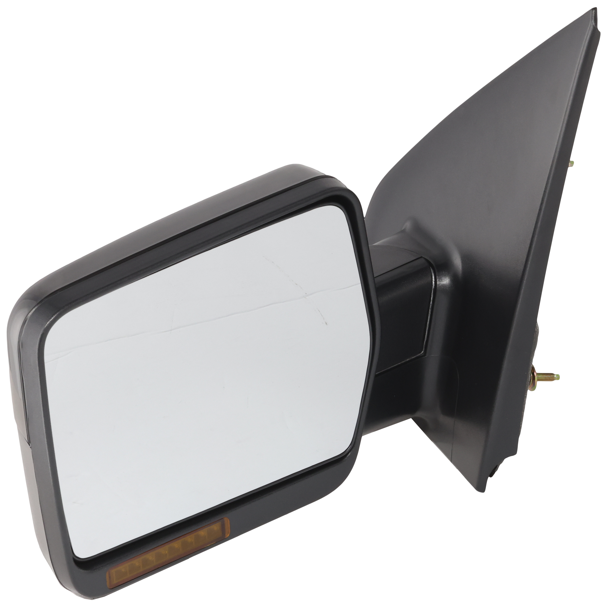 AM F 150-07-08 MIRROR LH Non Towing Power Manual Folding Heated Paintable w In housing Signal Light No Auto dimming BSD and Memory SKU JFD208EL S Partslink FO1320333 OEM 8L3Z17683RA