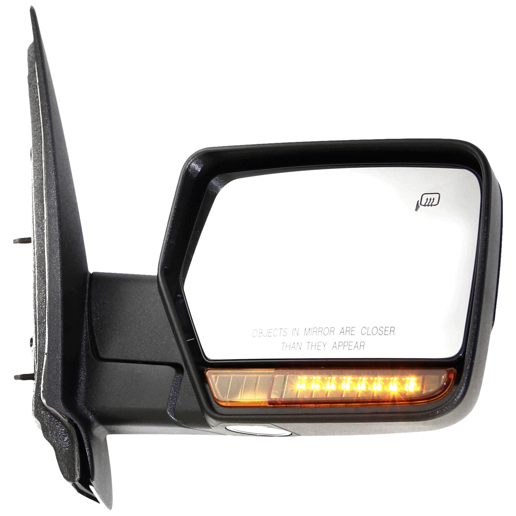 AM EXPEDITION 11-11 MIRROR RH Non Towing Power Non Folding Heated Textured w In housing Signal Light and Memory No Auto dimming and BSD SKU JFD213ER S Partslink FO1321399 OEM BL1Z17682BA CL1Z17682BA PFM