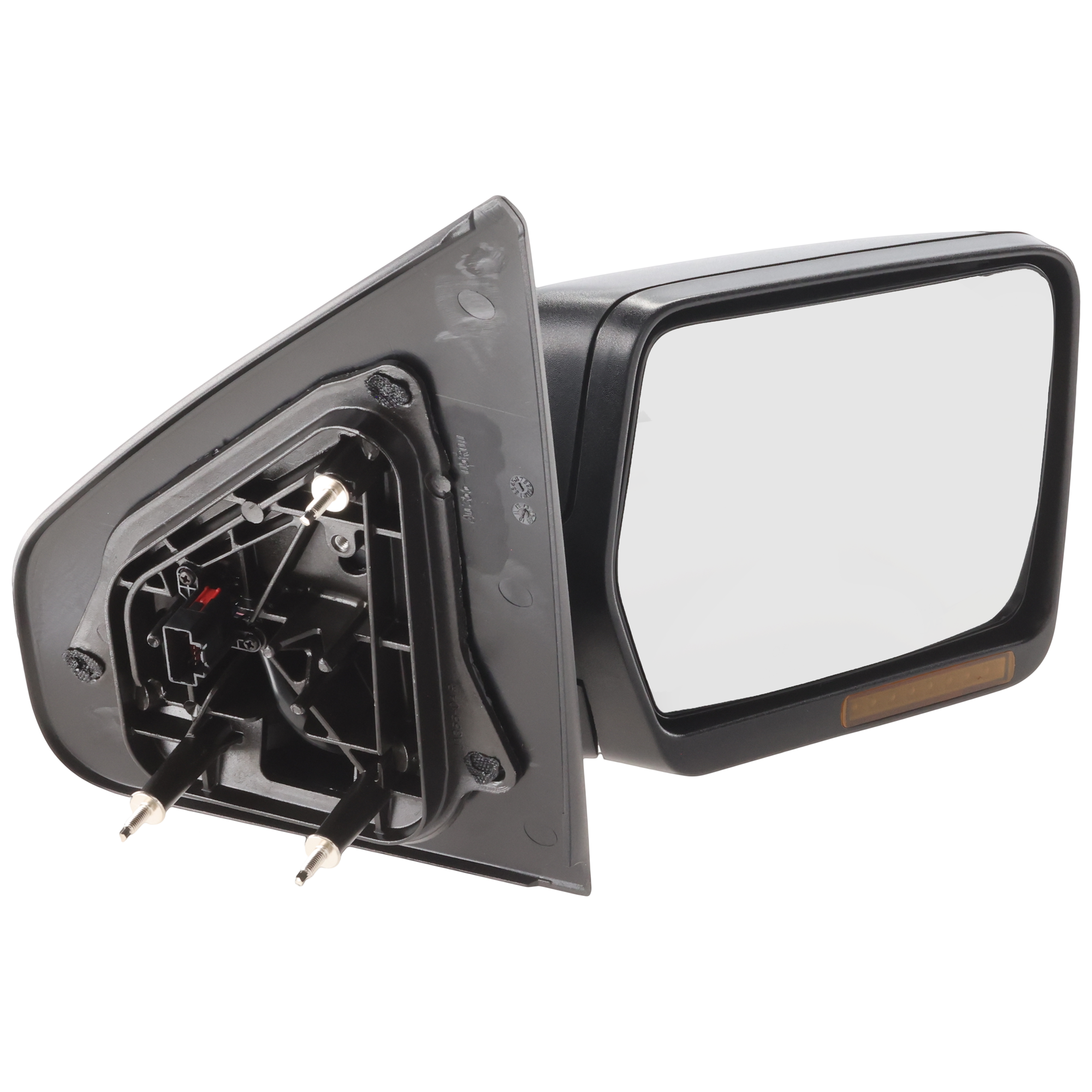 AM F 150-05-06 MIRROR RH Non Towing Power Power Folding Heated Textured w In housing Signal Light No Auto dimming BSD and Memory SKU JFD222ER S Partslink FO1321378 OEM 6L3Z17682GA