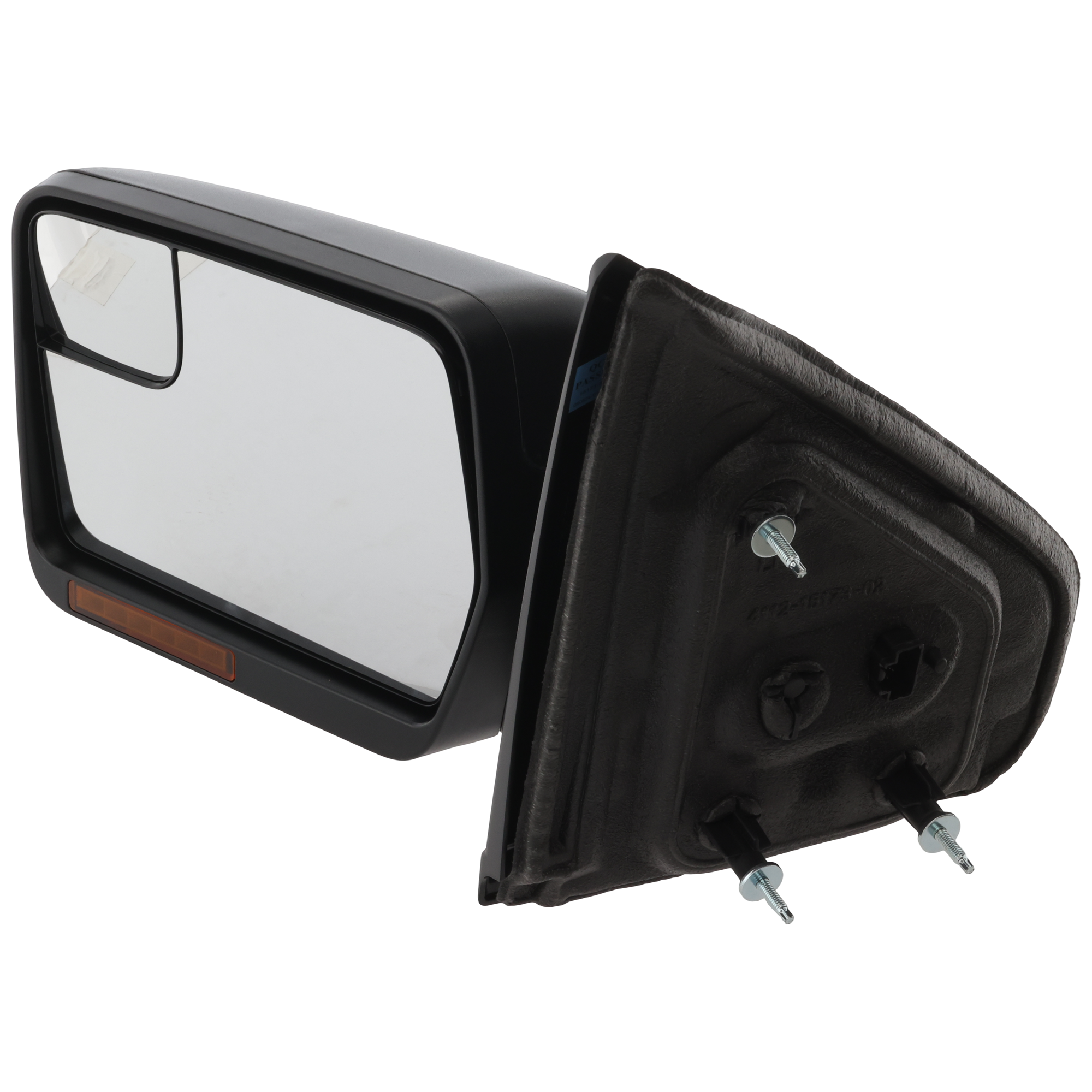 AM F 150-11-14 MIRROR LH Non Towing Power Manual Folding Heated Textured w Blind Spot Glass and Signal Light No Memory and Puddle Light SKU JFD224EL S Partslink FO1320407 OEM BL3Z17683CA PFM
