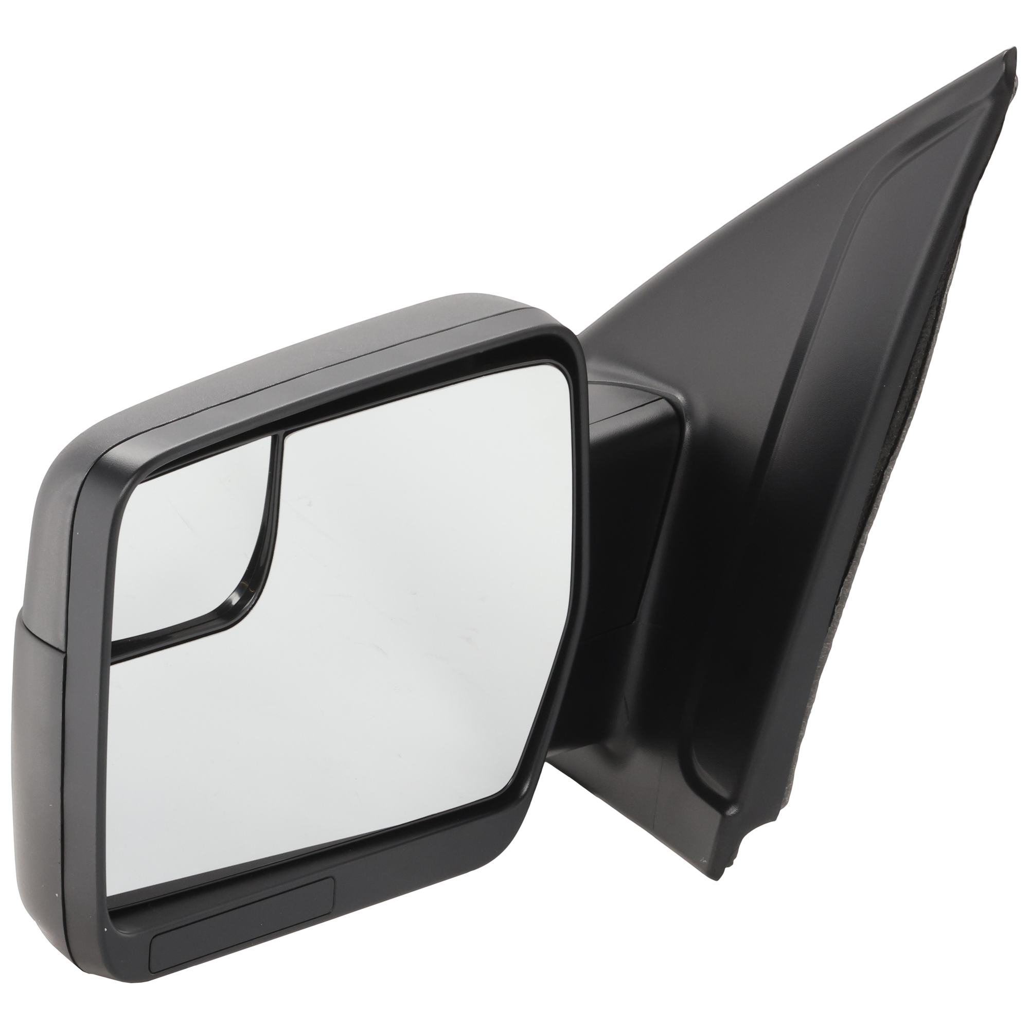 AM F 150-11-14 MIRROR LH Non Towing Power Manual Folding Non Heated Textured w Blind Spot Glass No Memory Puddle Light and Signal Light Exc. SVT Raptor Model SKU JFD227EL Partslink FO1320408 OEM BL3Z17683BA