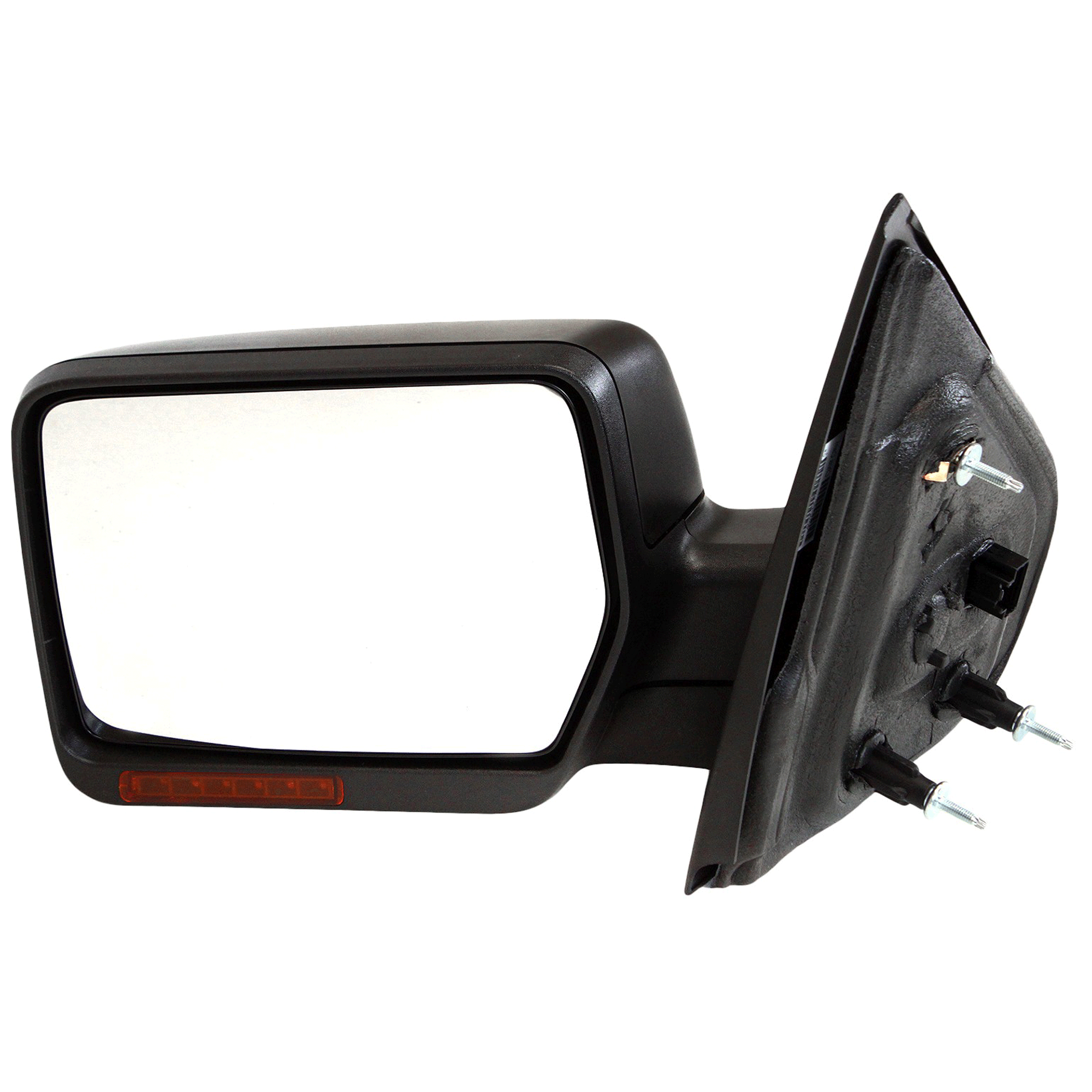 AM F 150-07-08 MIRROR LH Non Towing Power Power Folding Heated Textured w In housing Signal Light No Auto dimming BSD and Memory SKU JFD229EL S Partslink FO1320410 OEM 8L3Z17683HA