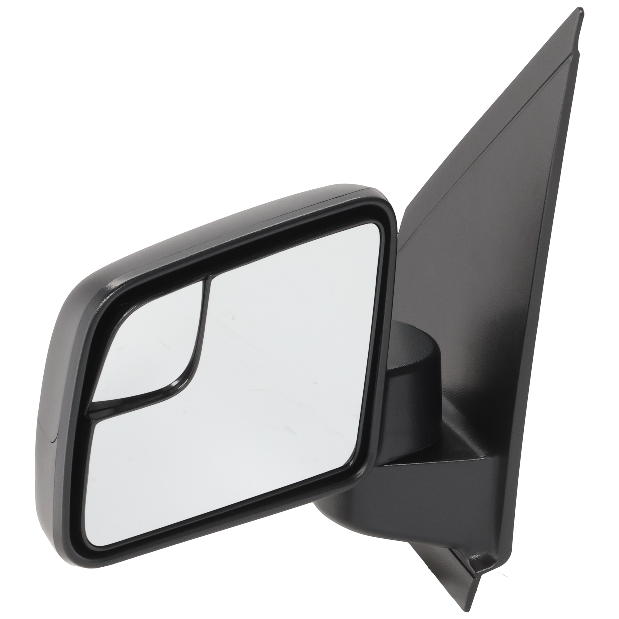 AM TRANSIT CONNECT 11-13 MIRROR LH Non Towing Manual Adjust Manual Folding Non Heated Textured SKU JFD245L Partslink FO1320441 OEM BT1Z17683A