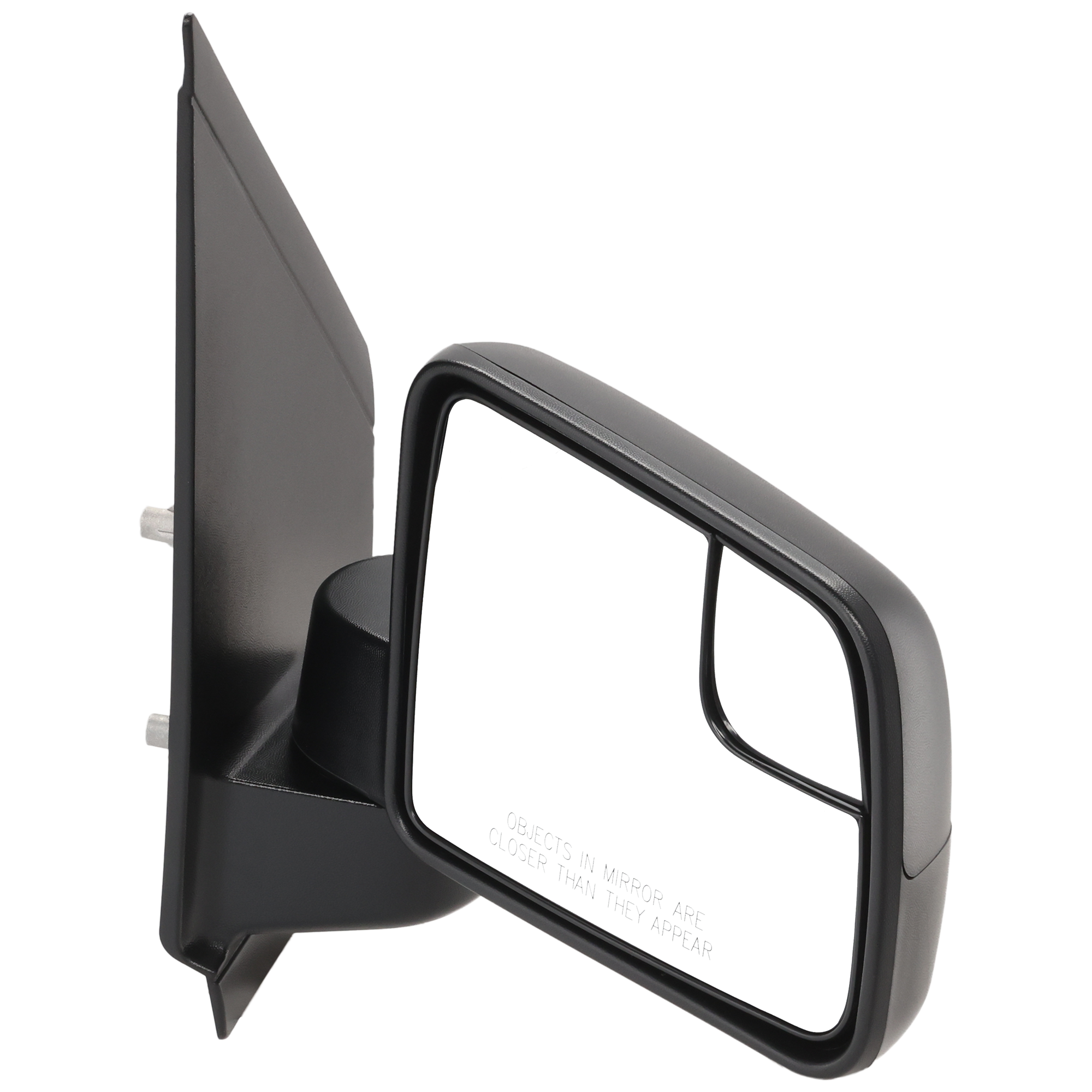 AM TRANSIT CONNECT 11-13 MIRROR RH Non Towing Manual Adjust Manual Folding Non Heated Textured SKU JFD245R Partslink FO1321441 OEM BT1Z17682A
