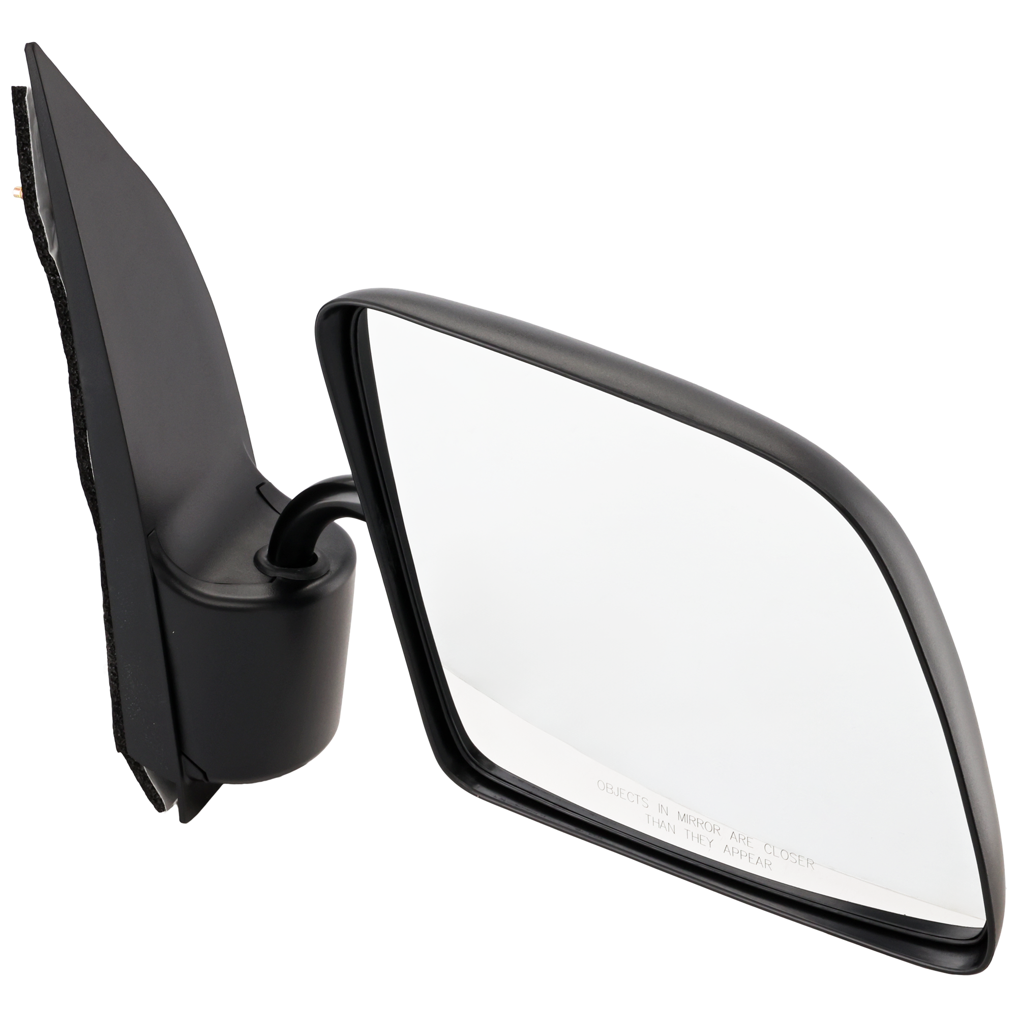 AM ECONOLINE VAN 92-07 MIRROR RH Non Towing Manual Adjust Manual Folding Non Heated Textured No Auto dimming BSD Memory and Signal Light Swing Lock Type Convex Glass 3 Bolt Mount SKU JFD24R Partslink FO1321173 OEM F4UZ17682A