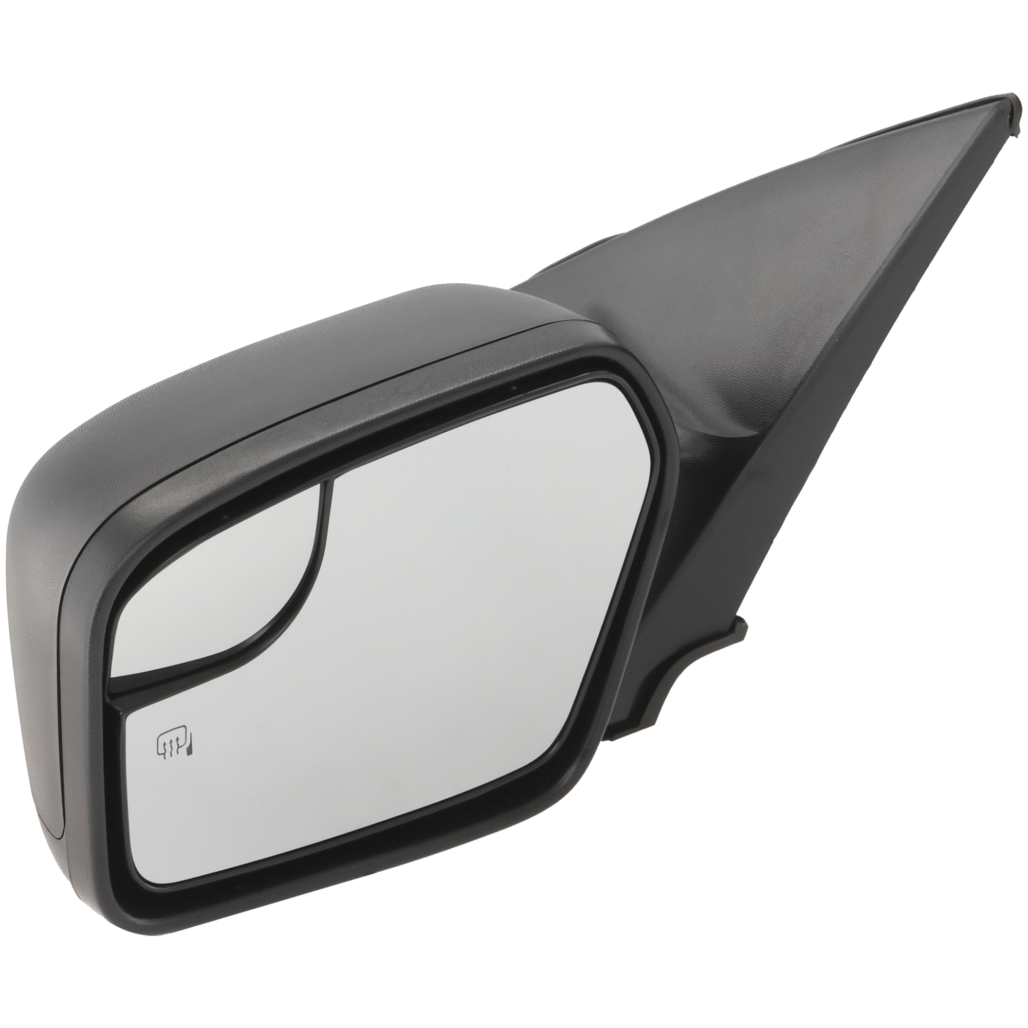 AM FUSION 11-12 MIRROR LH Power Non Folding Heated Textured w Blind Spot Glass and Puddle Light SKU JFD254EL Partslink FO1320424 OEM BE5Z17683BA