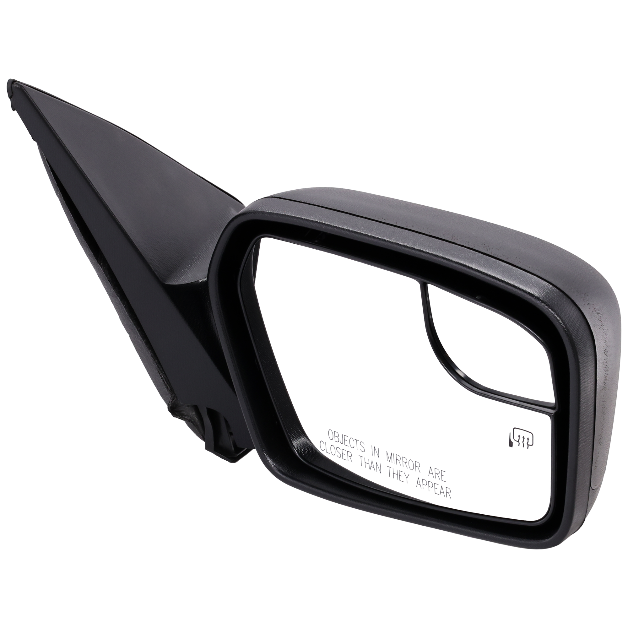 AM FUSION 11-12 MIRROR RH Power Non Folding Heated Textured w Blind Spot Glass and Puddle Light SKU JFD254ER Partslink FO1321424 OEM BE5Z17682BA
